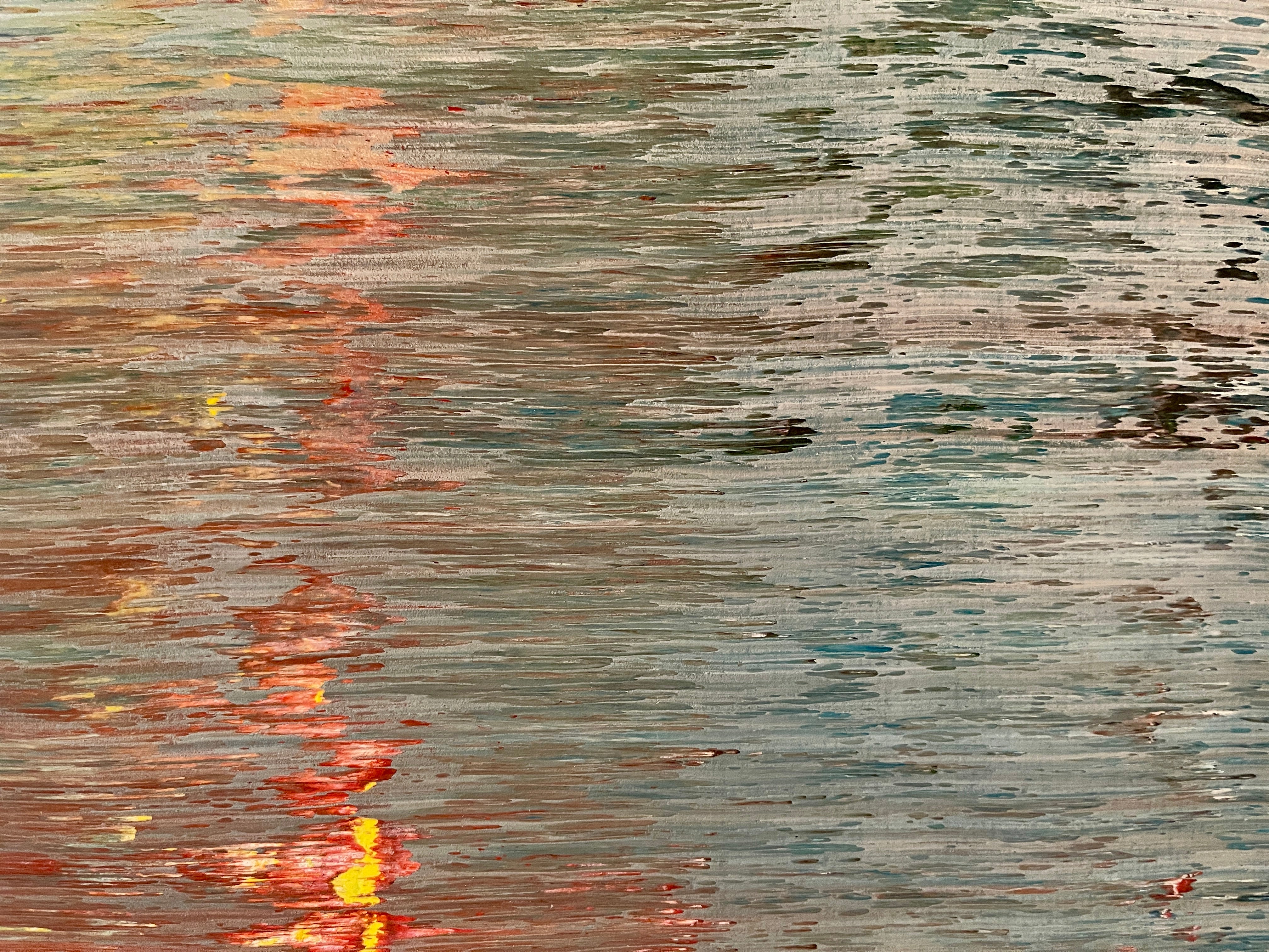 Artwork by Robert Niesse, Abstract informal 2024-2113-3, Made of Oil on canvas 