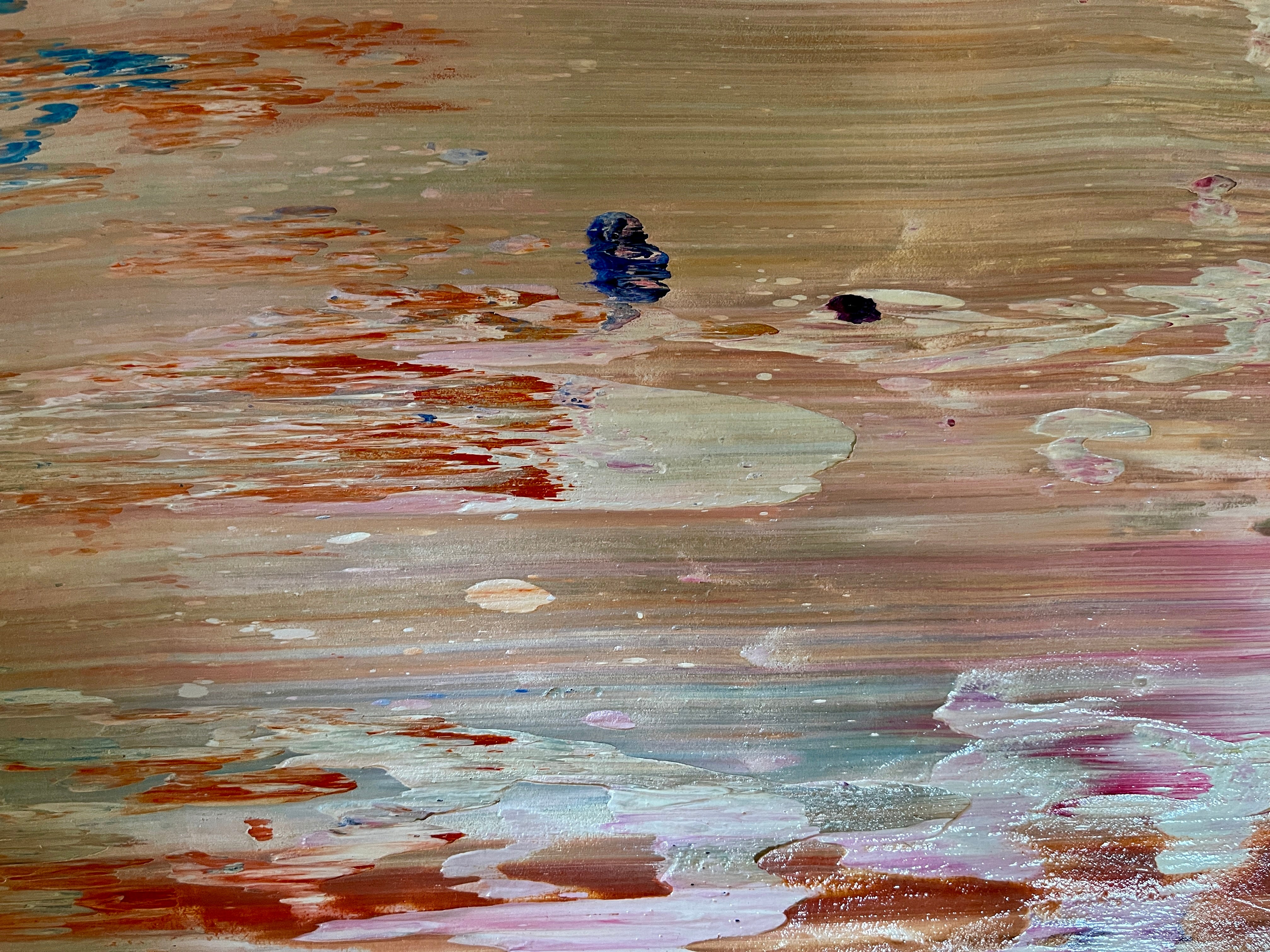 Artwork by Robert Niesse, Abstract informal 2024-2113-3, Made of Oil on canvas 