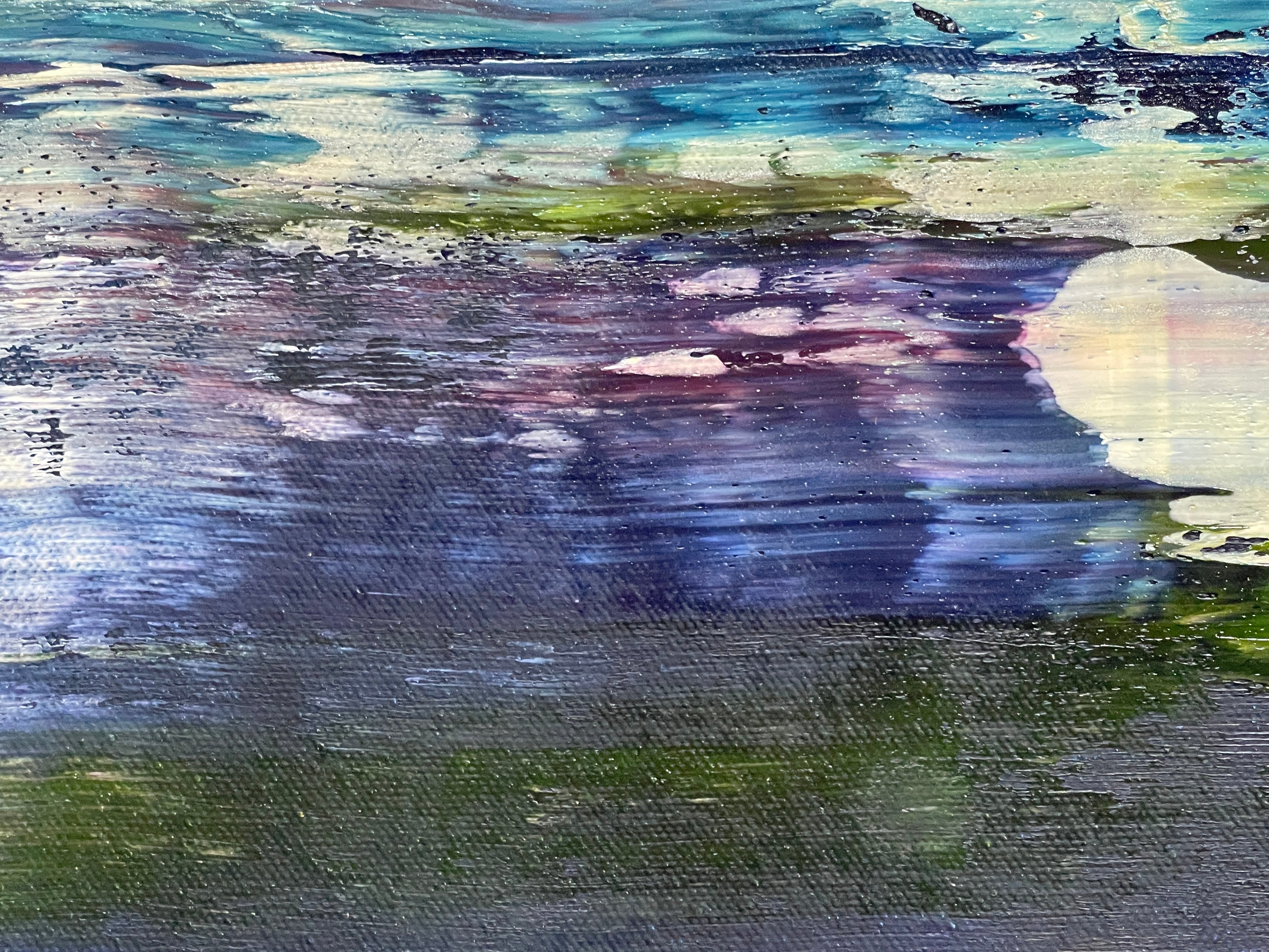 Artwork by Robert Niesse, Abstract informal 2024-2121-5, Made of Oil on canvas 