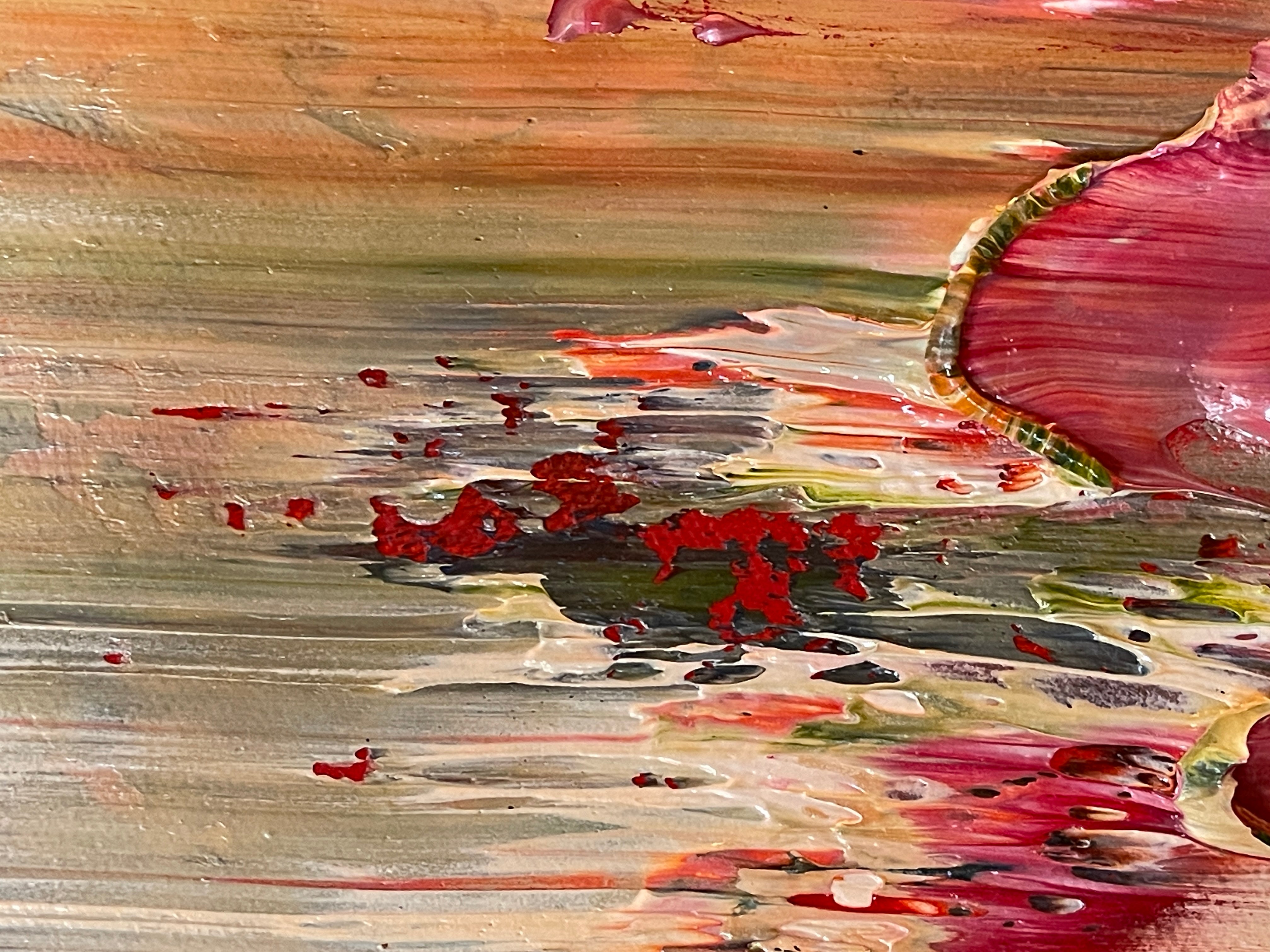 Artwork by Robert Niesse, Abstract informal 2024-2121-6, Made of Oil on canvas 