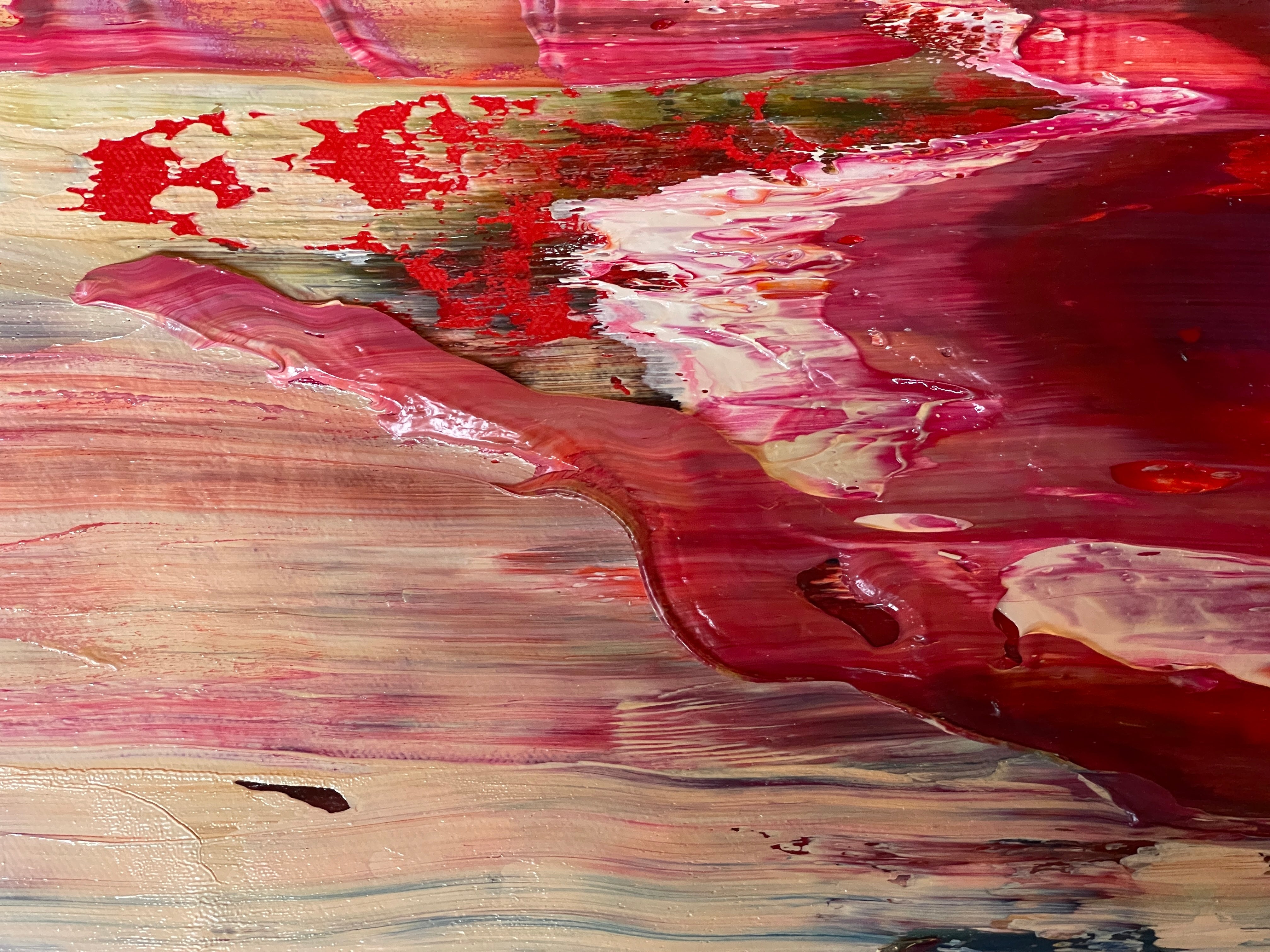 Artwork by Robert Niesse, Abstract informal 2024-2121-6, Made of Oil on canvas 