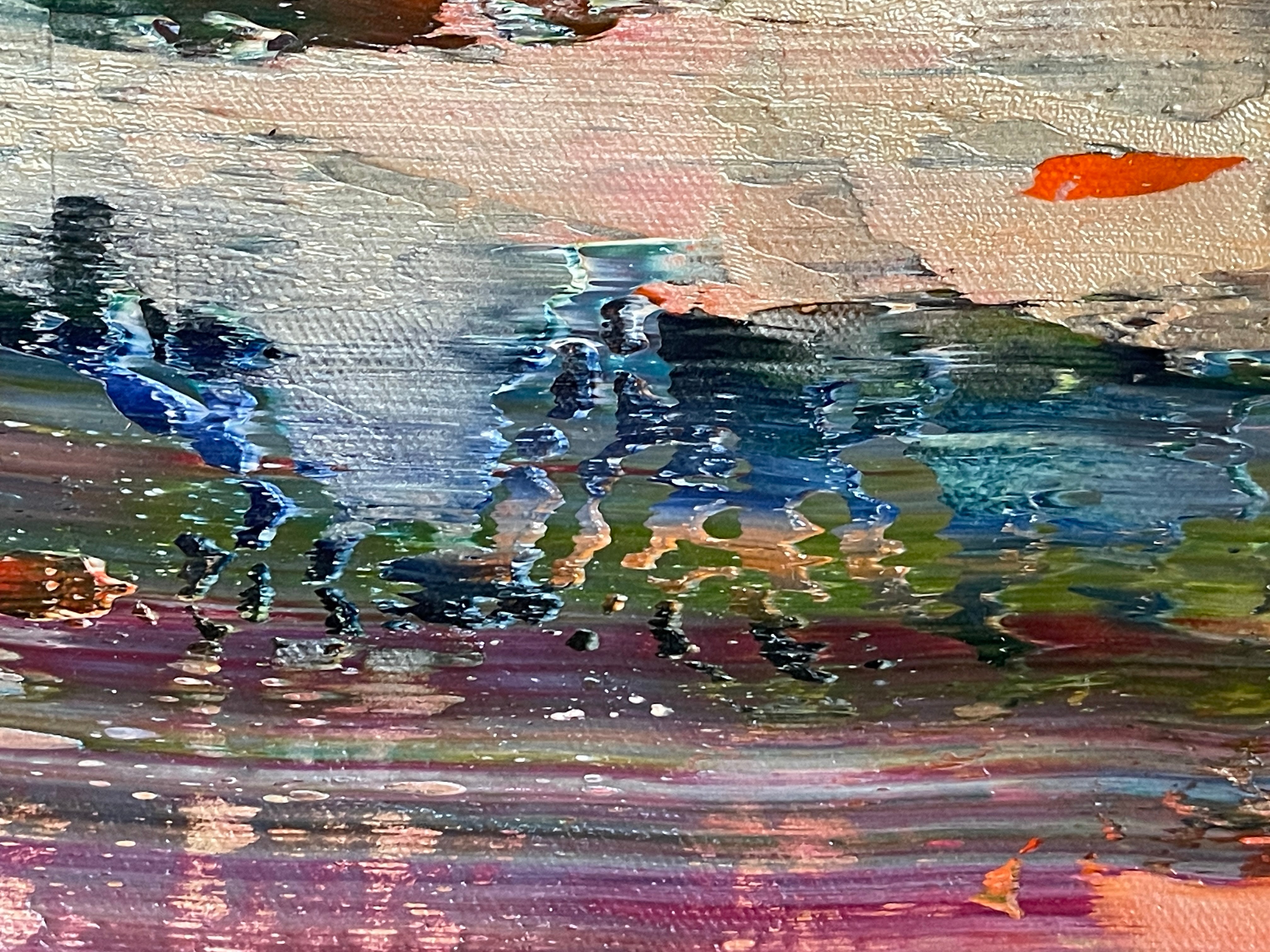 Artwork by Robert Niesse, Abstract informal 2024-2121-6, Made of Oil on canvas 