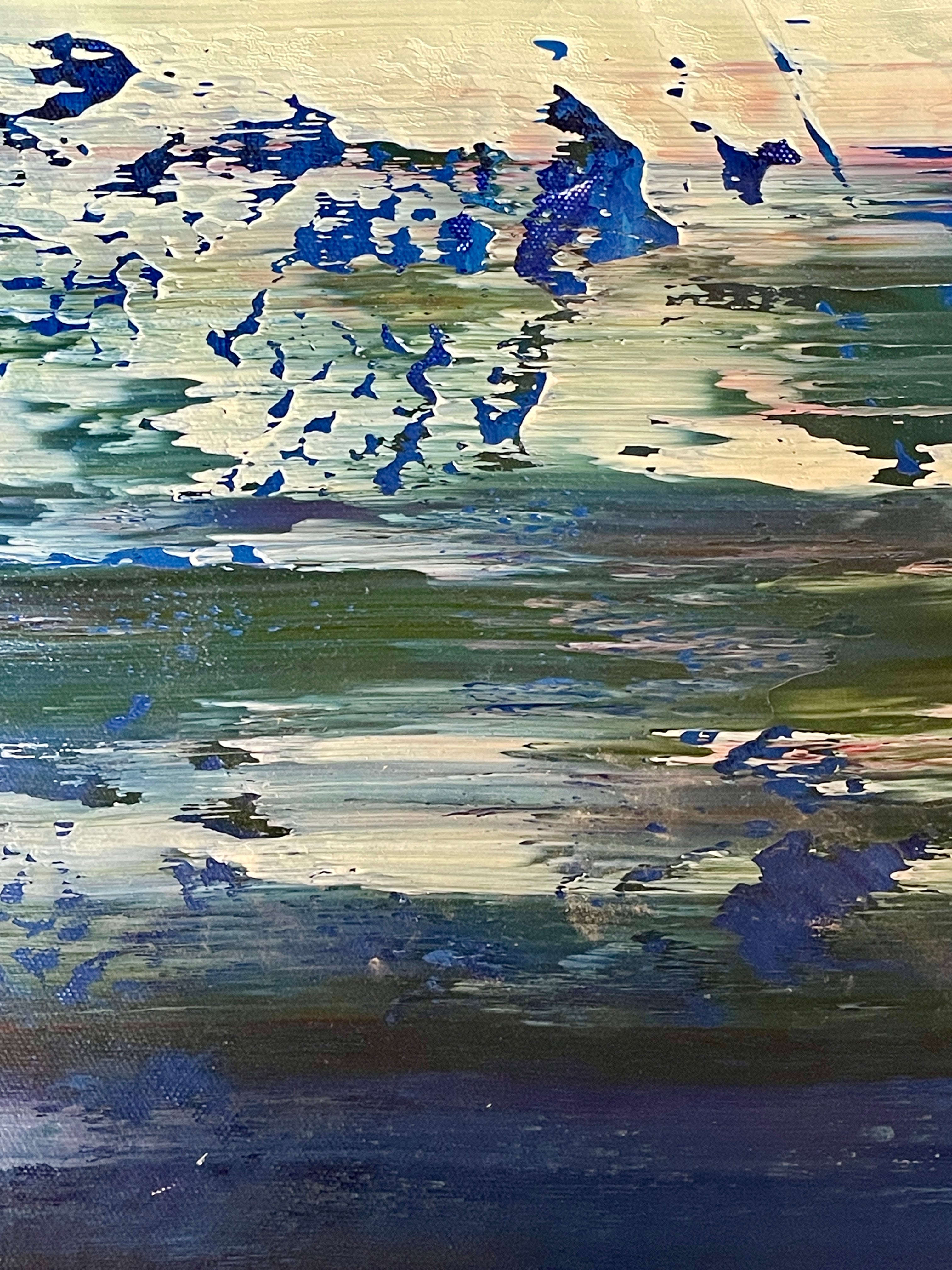 Artwork by Robert Niesse, Abstract informal 2024-2122-1, Made of Oil on canvas 