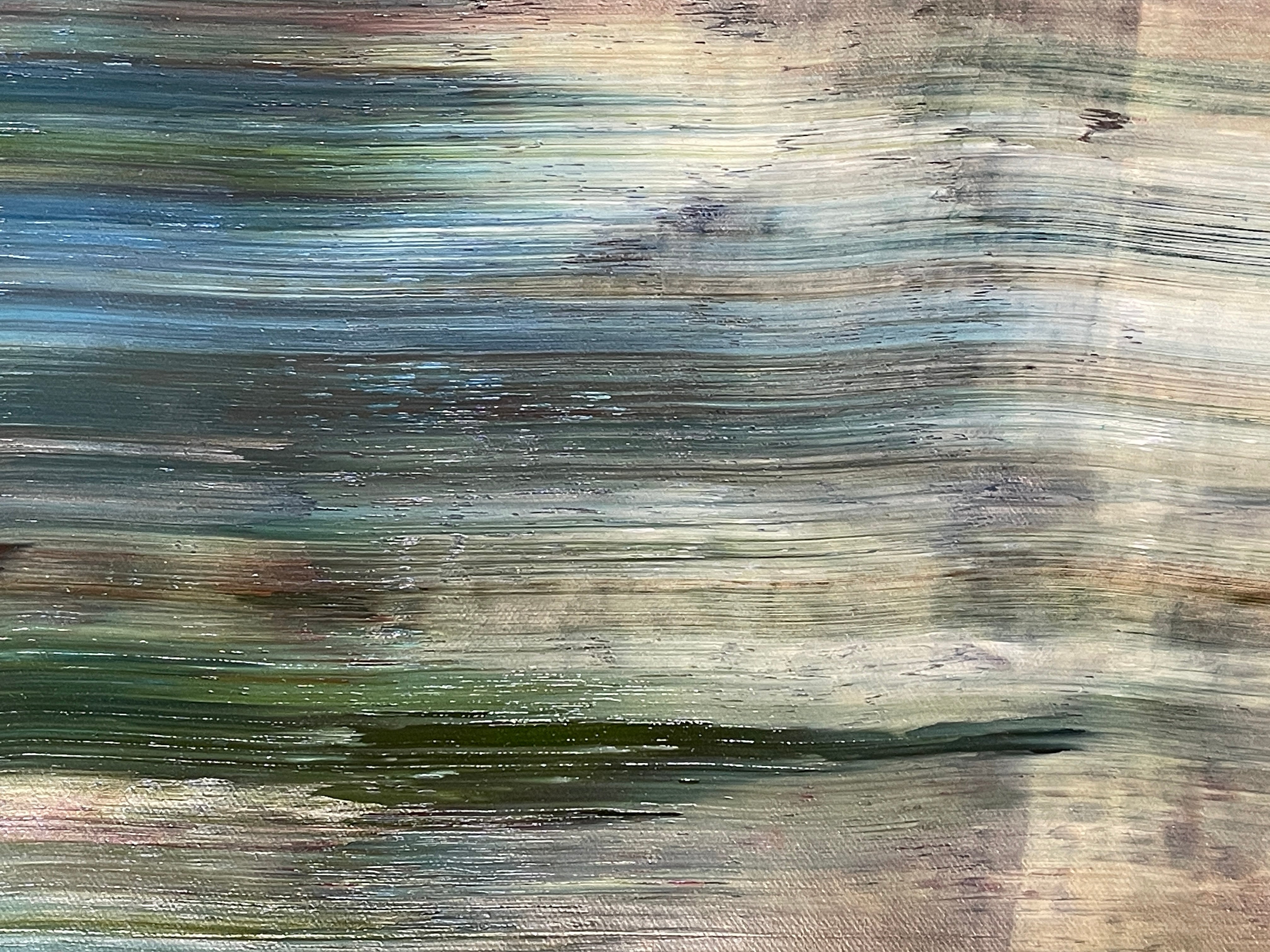 Artwork by Robert Niesse, Abstract informal 2024-2122-1, Made of Oil on canvas 