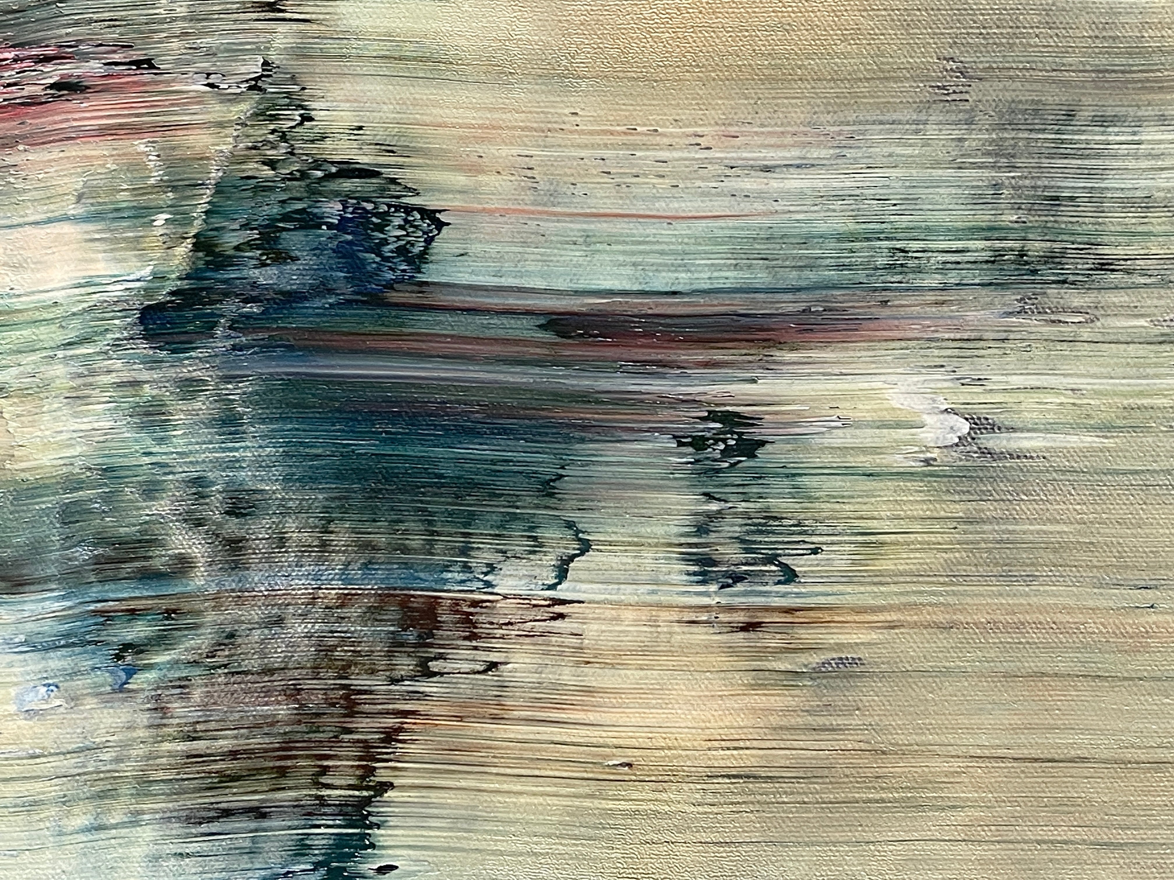 Artwork by Robert Niesse, Abstract informal 2024-2122-1, Made of Oil on canvas 