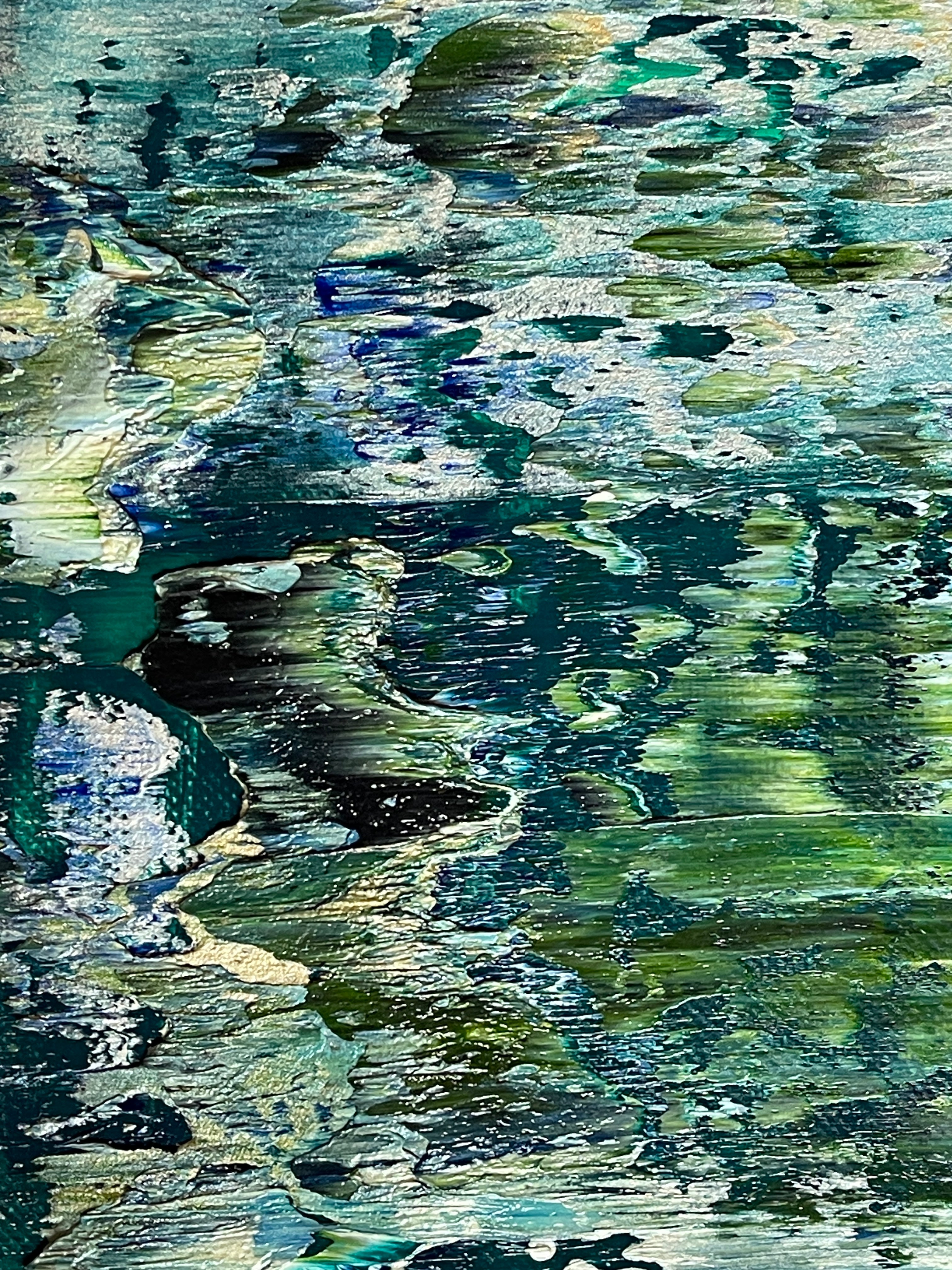 Artwork by Robert Niesse, Abstract informal 2024-2123-4, Made of Oil on canvas 