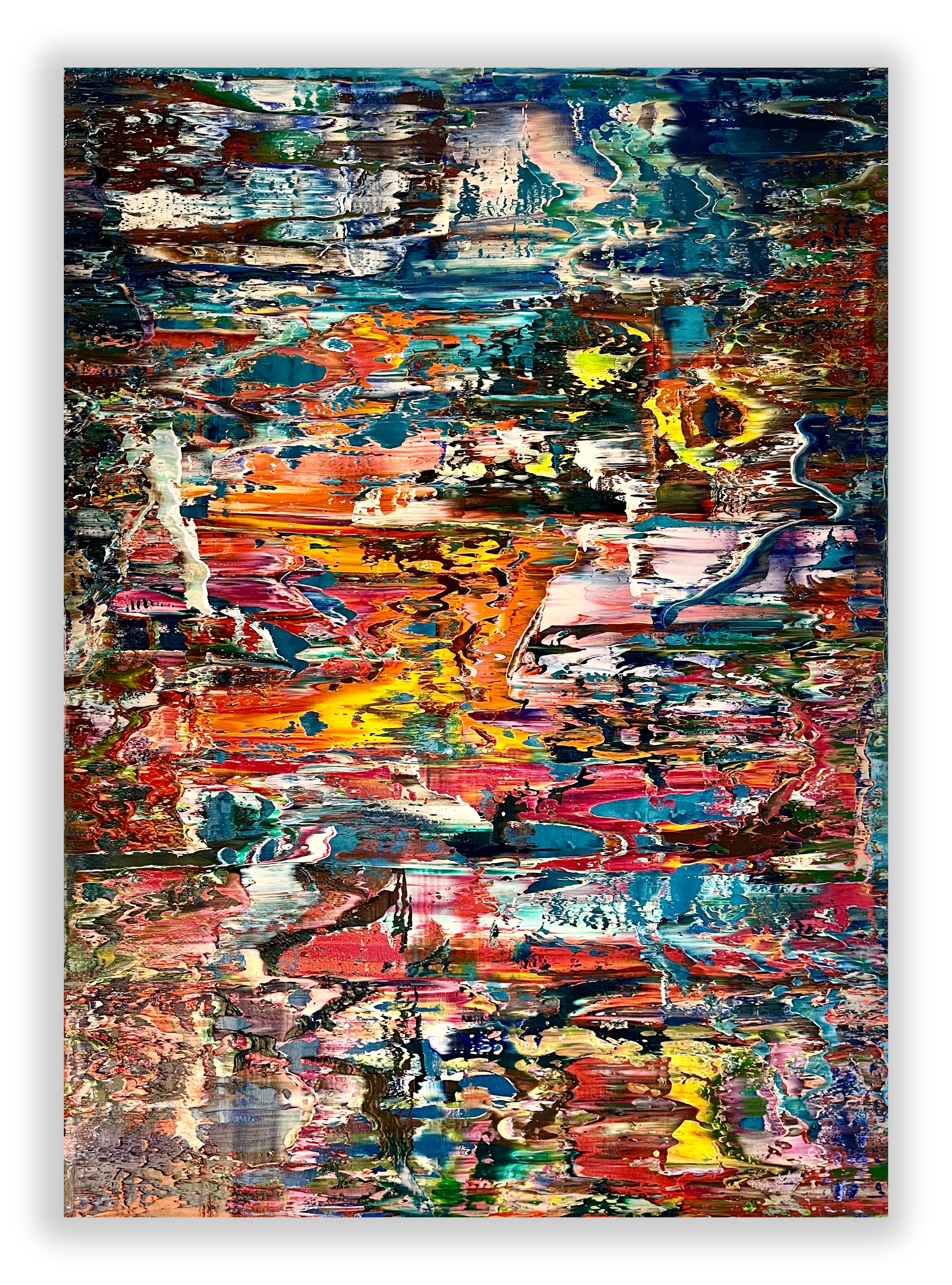 Abstract informal 2024-2124-1 by Robert Niesse, 2024