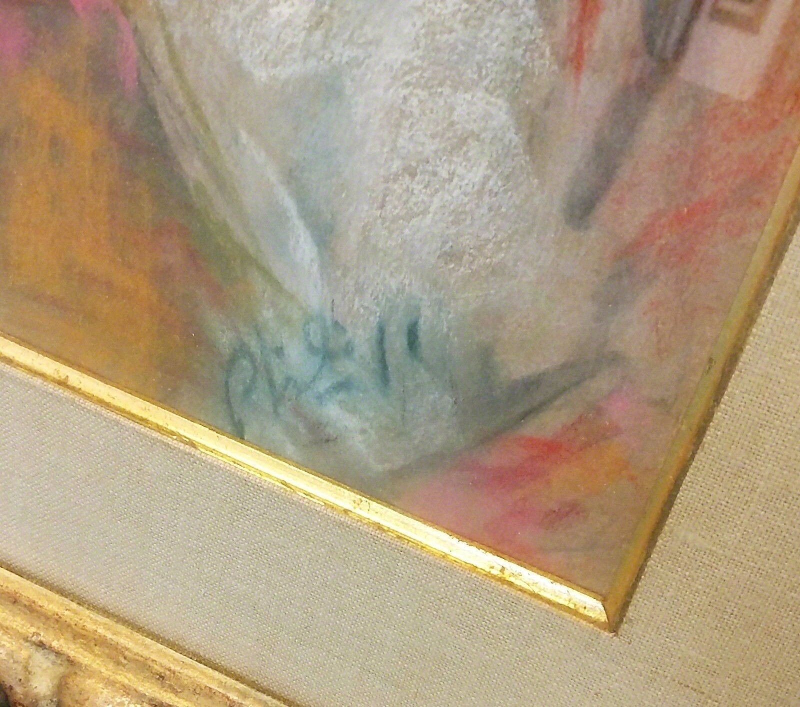 Artwork by Robert Philipp, My Sleeping Beauty, Made of Pastel On Paper 