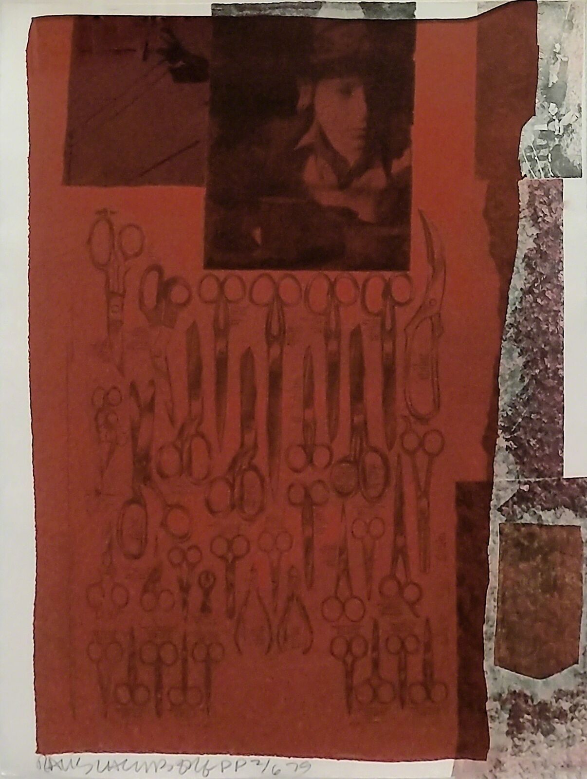 MOST DISTANT VISIBLE PART OF THE SEA by Robert Rauschenberg, 1979