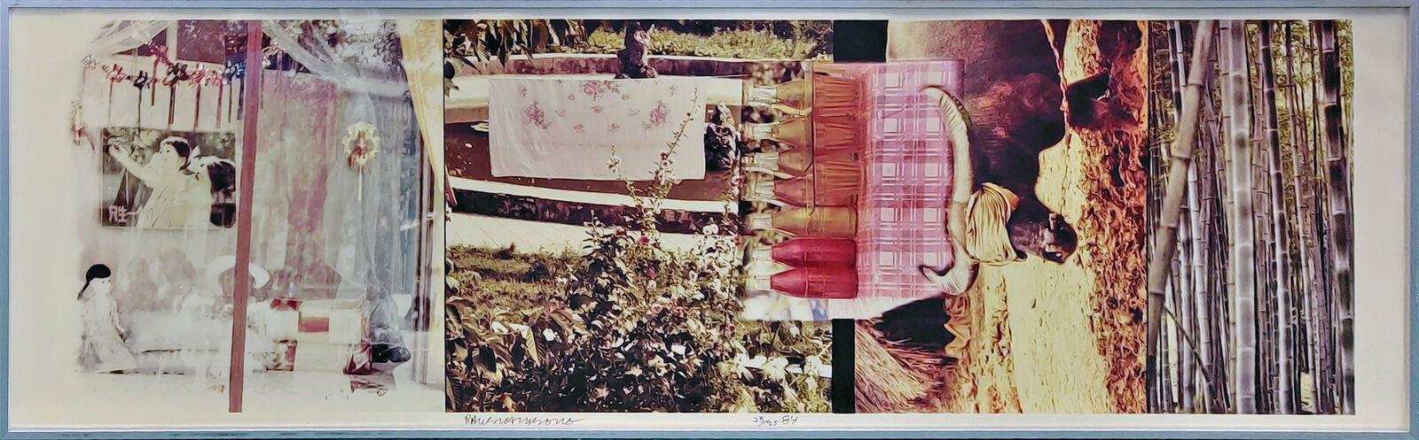 STUDIES FOR CHINESE SUMMERHALL V by Robert Rauschenberg, 1984