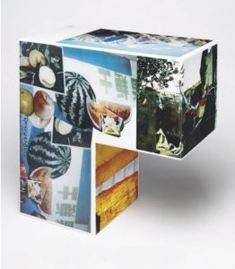 Artwork by Robert Rauschenberg, Tibetan Keys (El), Made of Sculpture screenprinted multiple with hand-coloring, steel, powder-coating, and polyurethane 