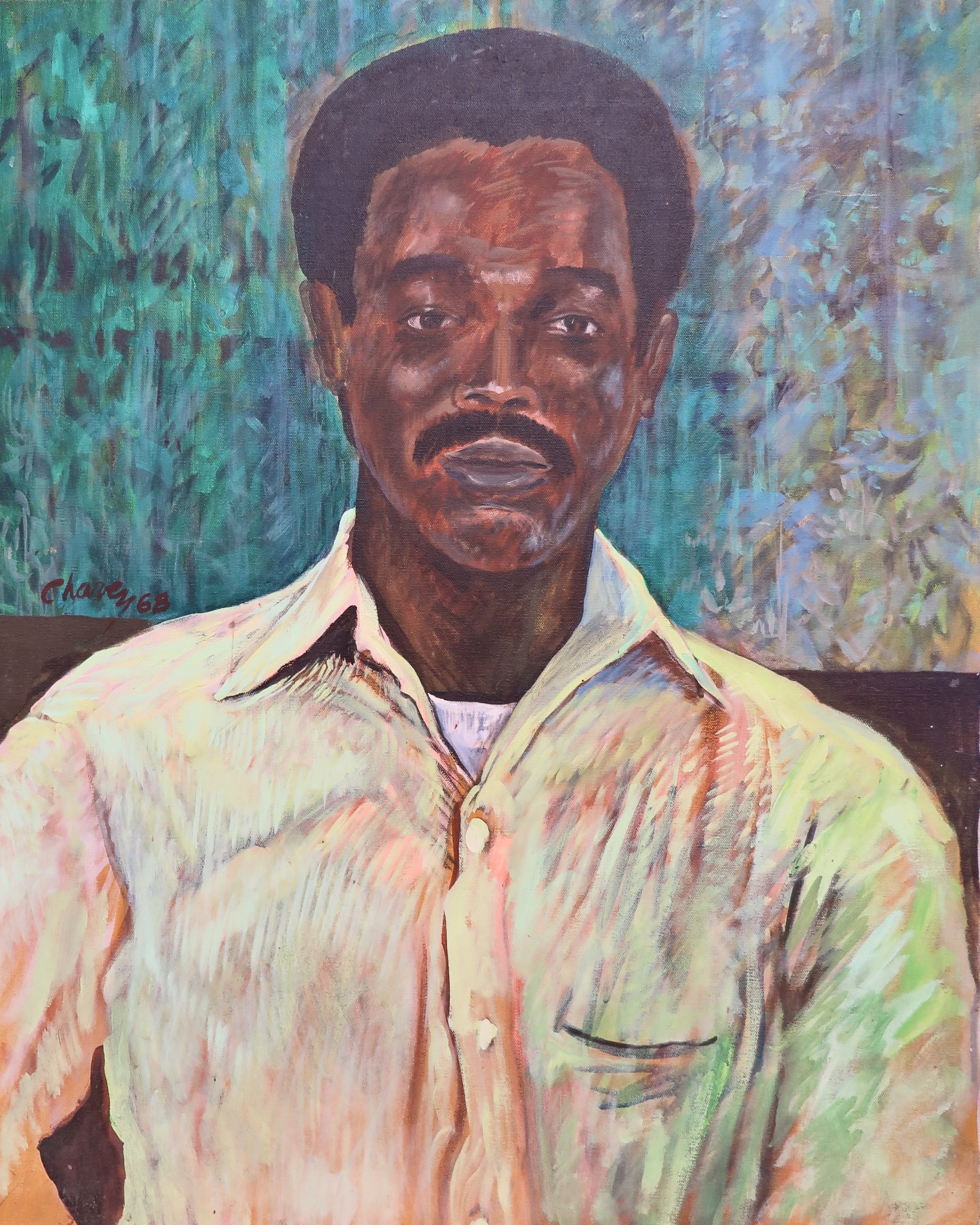 Social Worker by Roberto Chavez, 1971