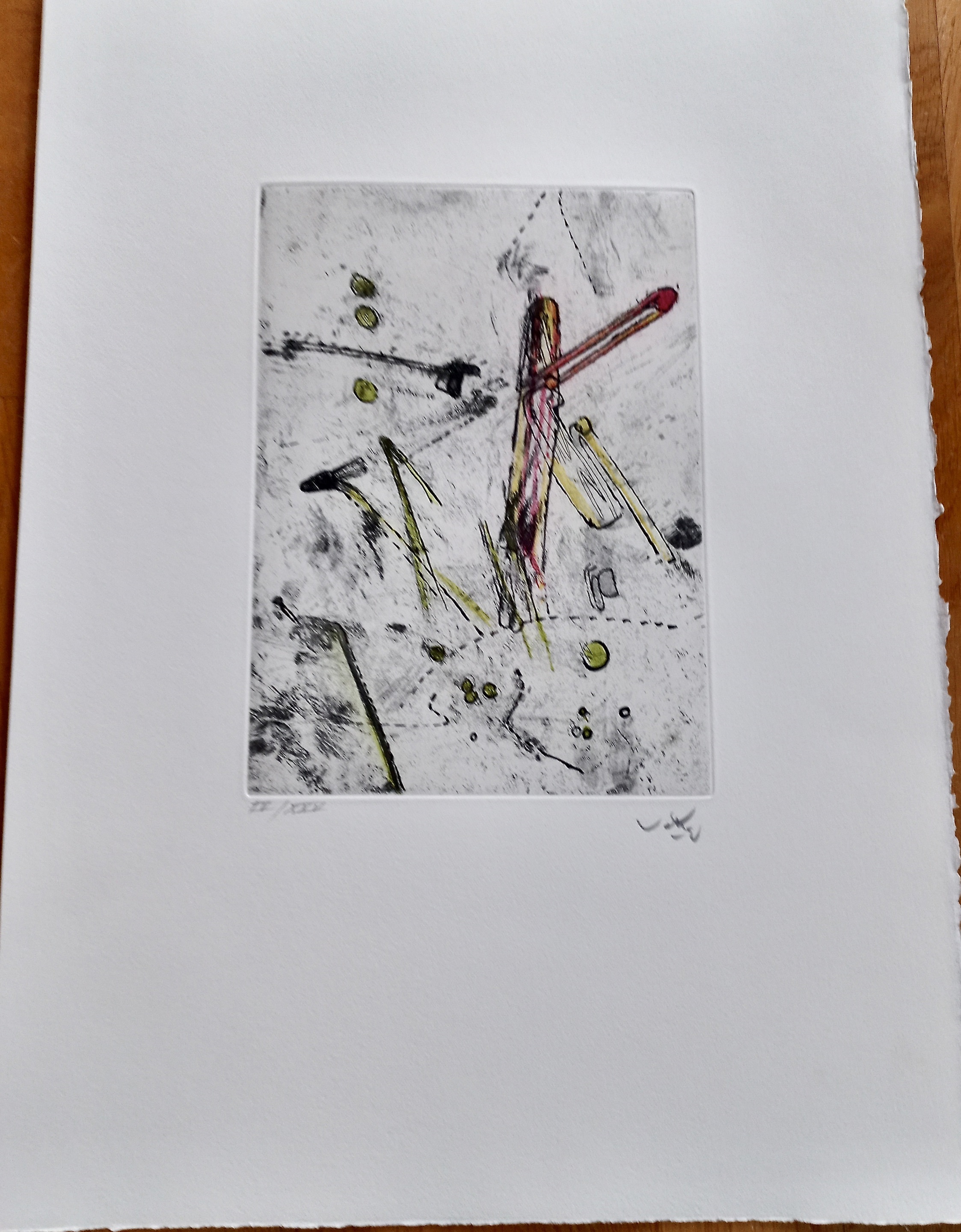 Droitess Liberees plate I by Roberto Matta, 1971