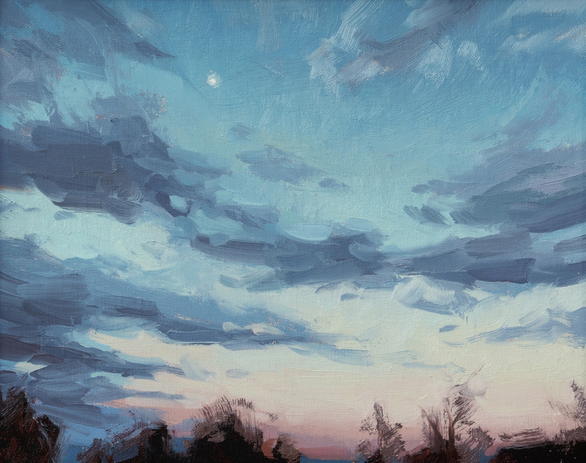 Study for Twilight Blue by Robin Cole, 2025