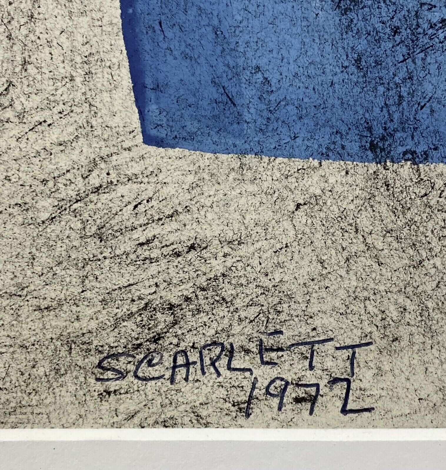 Artwork by Rolph Scarlett, Untitled Abstraction, Made of Gouache 