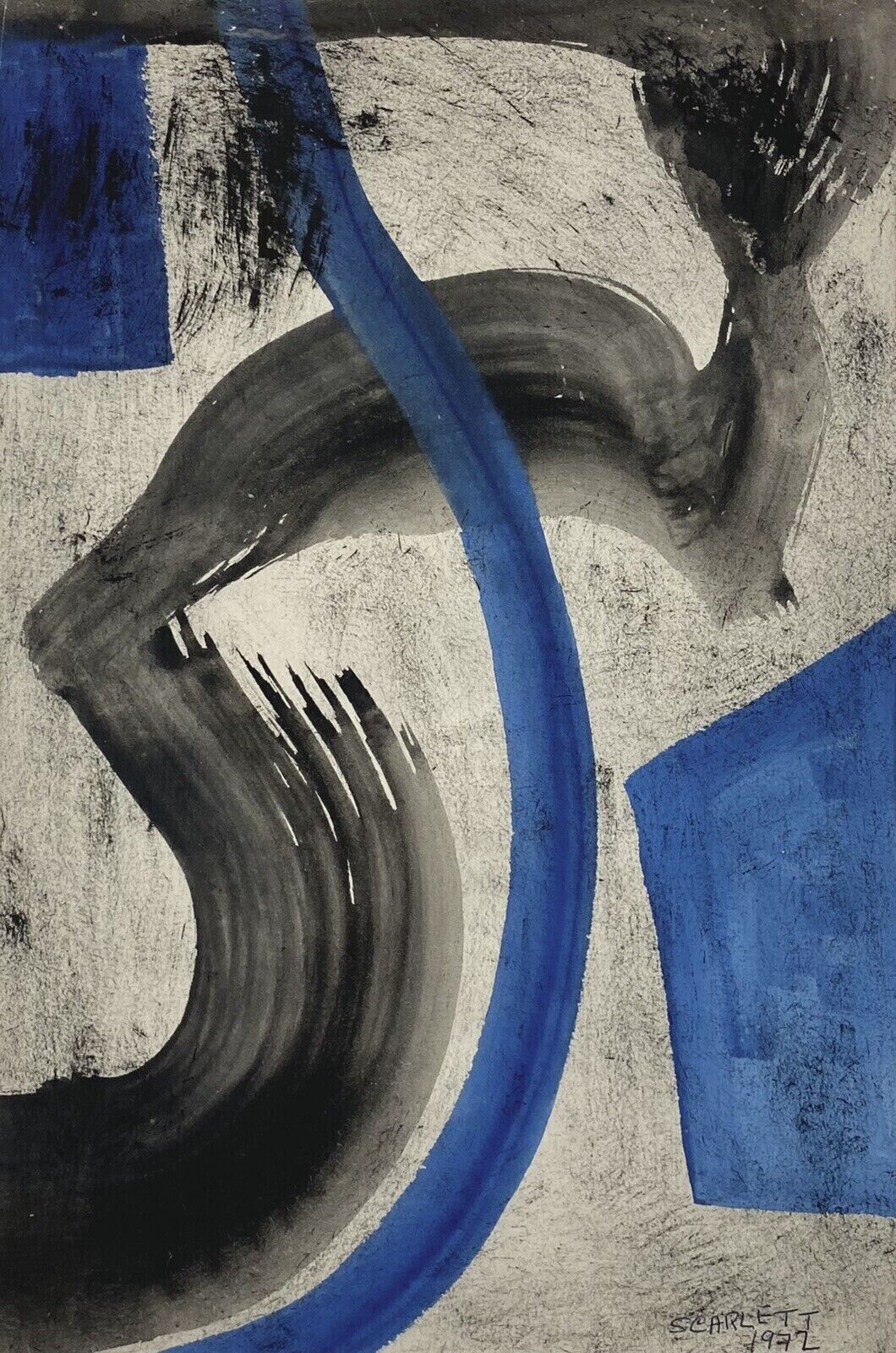 Untitled Abstraction by Rolph Scarlett, 1972