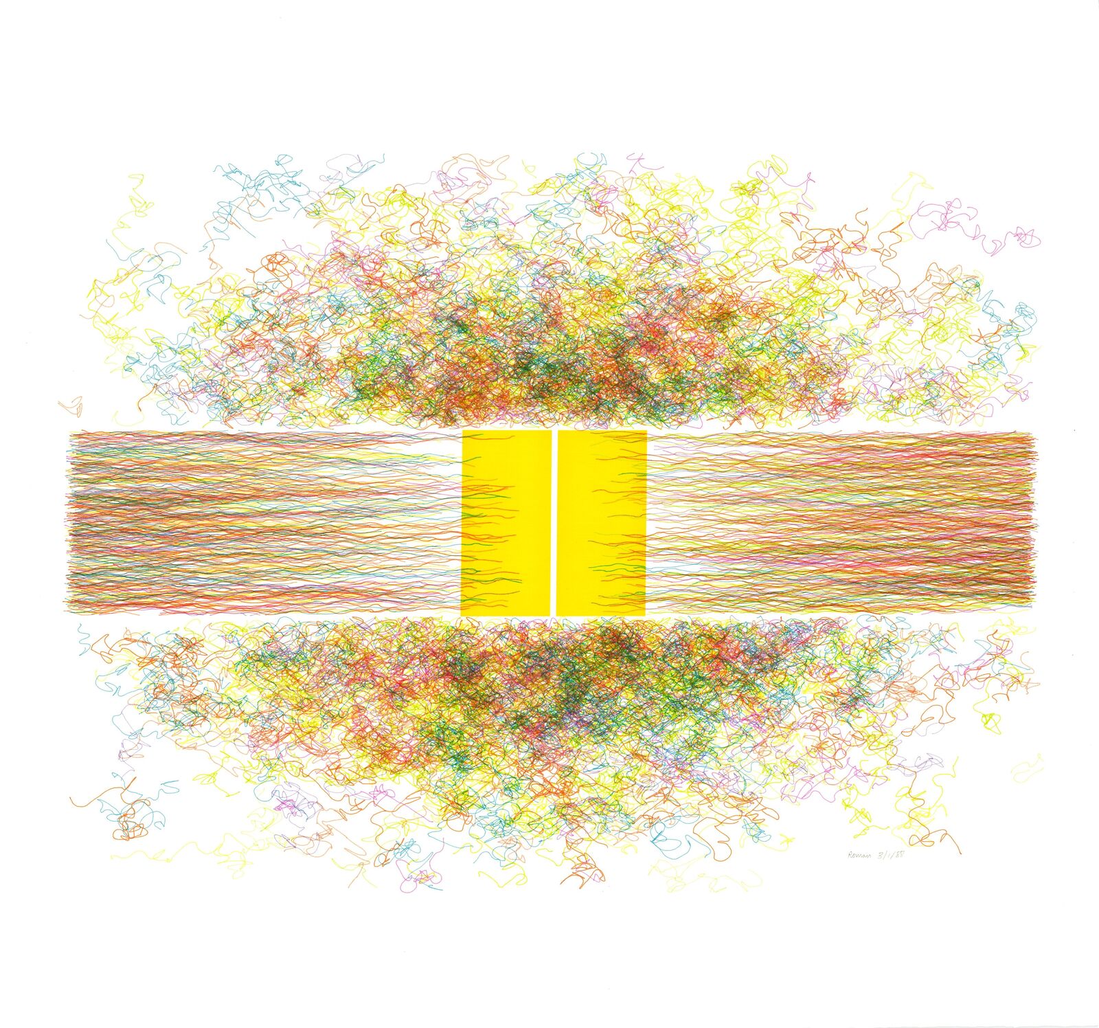 Untitled (AAW-D03) by Roman Verostko, 1988