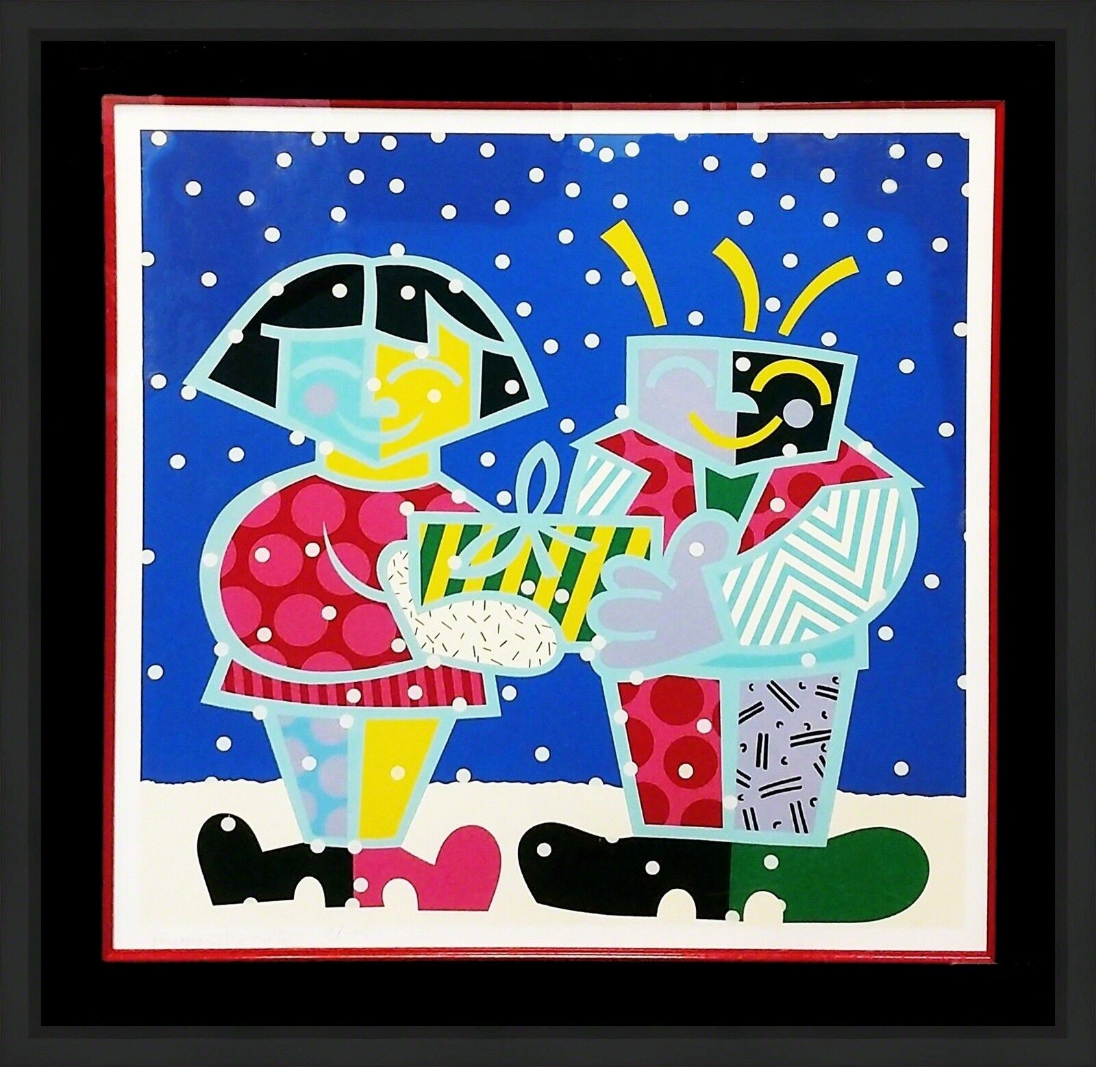BEST BUDDIES by Romero Britto, 1994