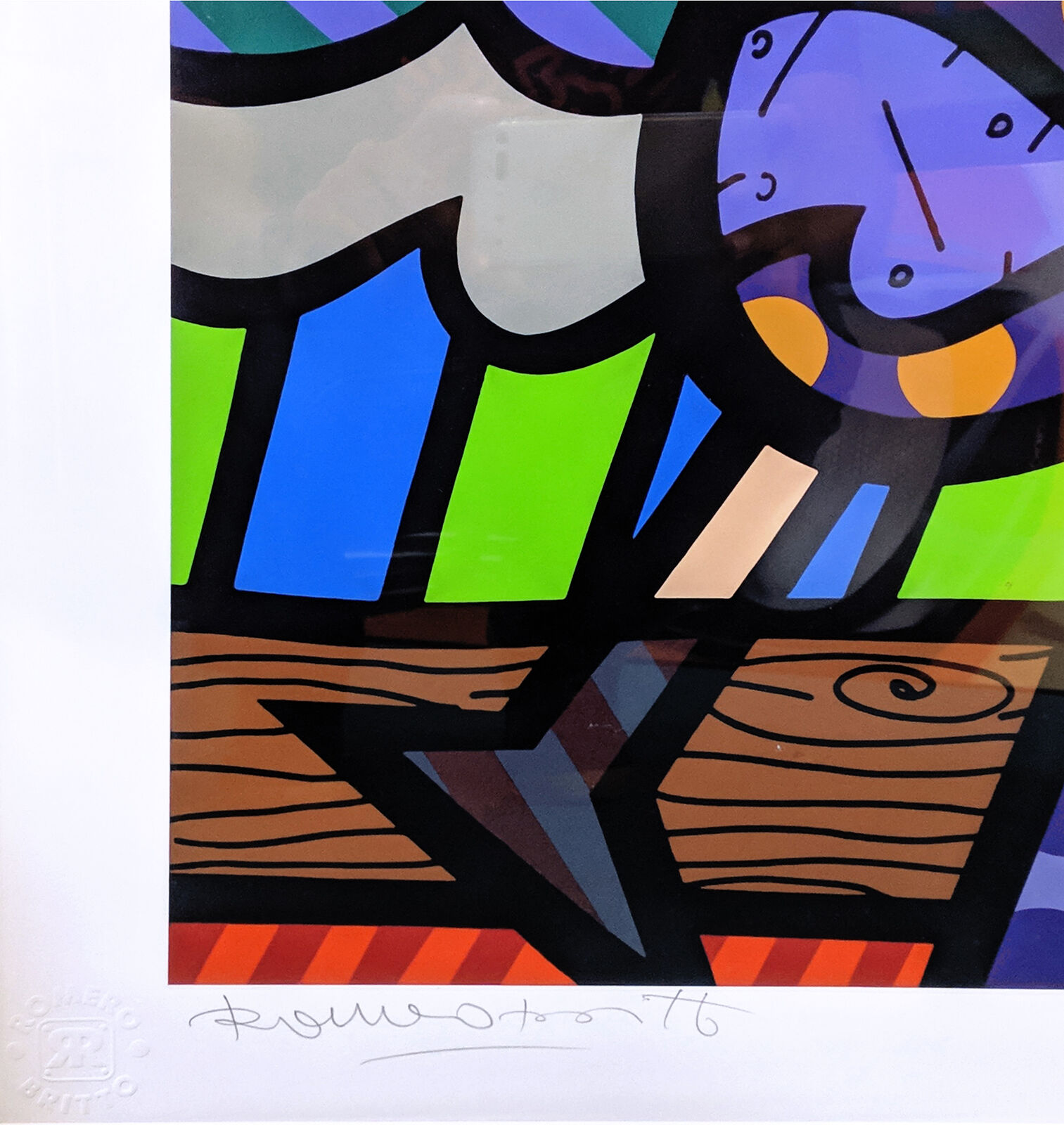 Romero Britto | CELEBRATING (2005) | MutualArt