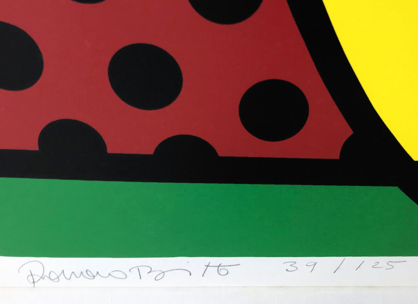 Artwork by Romero Britto, LITTLE BRITTO, Made of Screen Print 