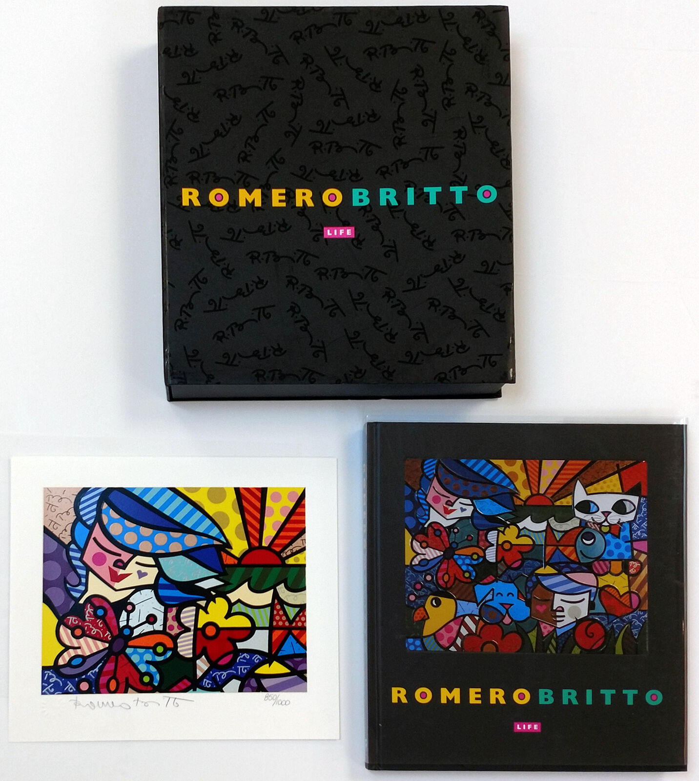 ROMERO BRITTO LIFE BOOK