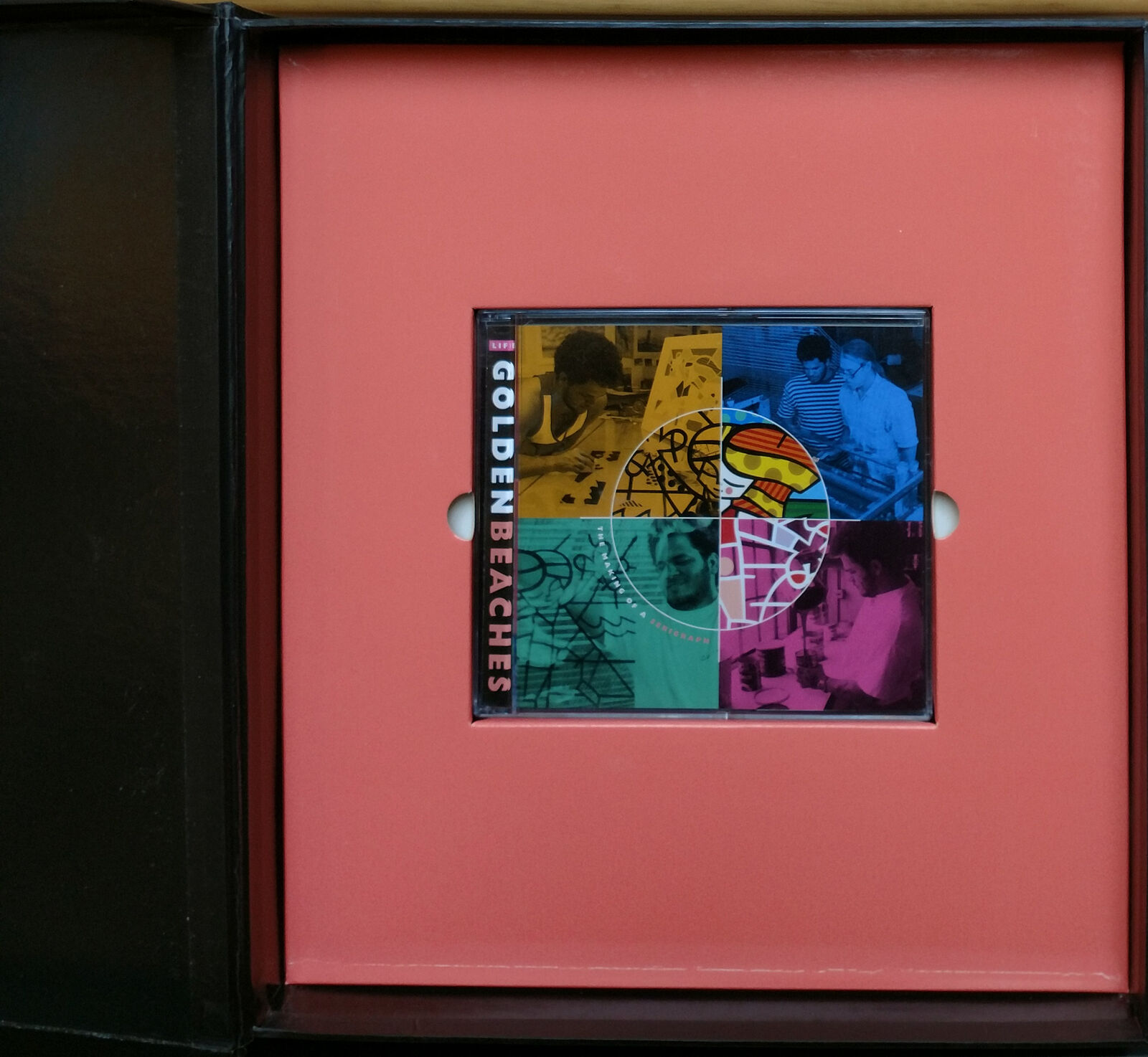 Artwork by Romero Britto, ROMERO BRITTO LIFE BOOK, Made of Book 