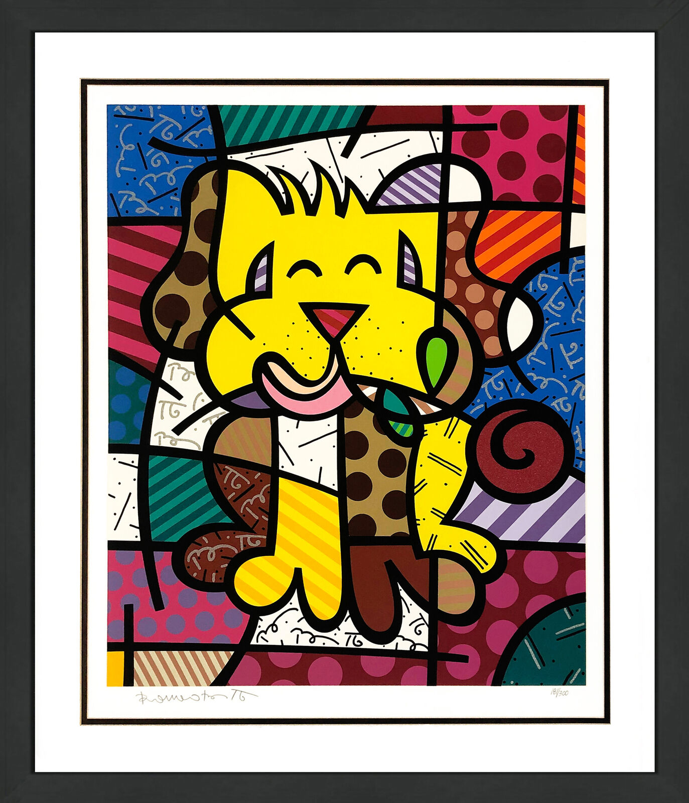 Romero Britto | BEST FRIEND (DOG) (circa 2000) | MutualArt