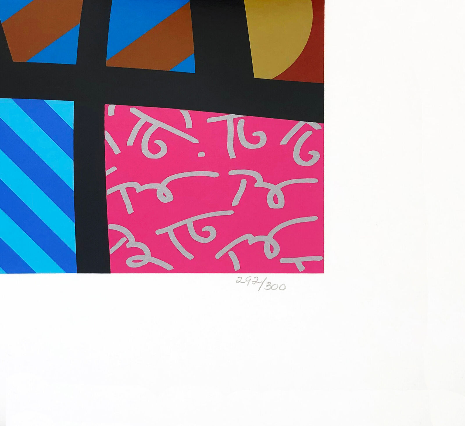 Artwork by Romero Britto, First Love (large framed hand signed screen print), Made of Screen Print 