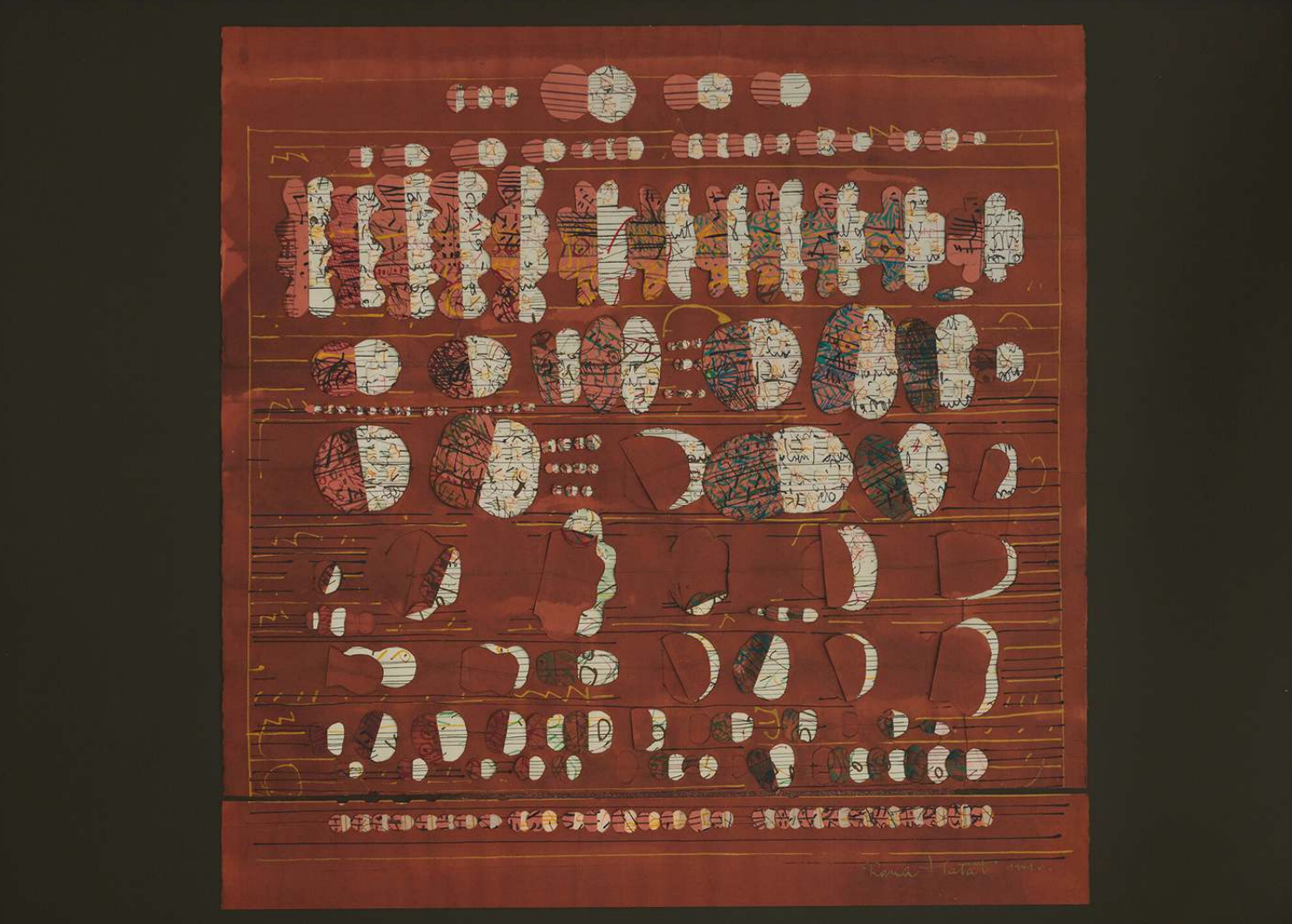 "Impressions" III by Roma Hałat, 1991