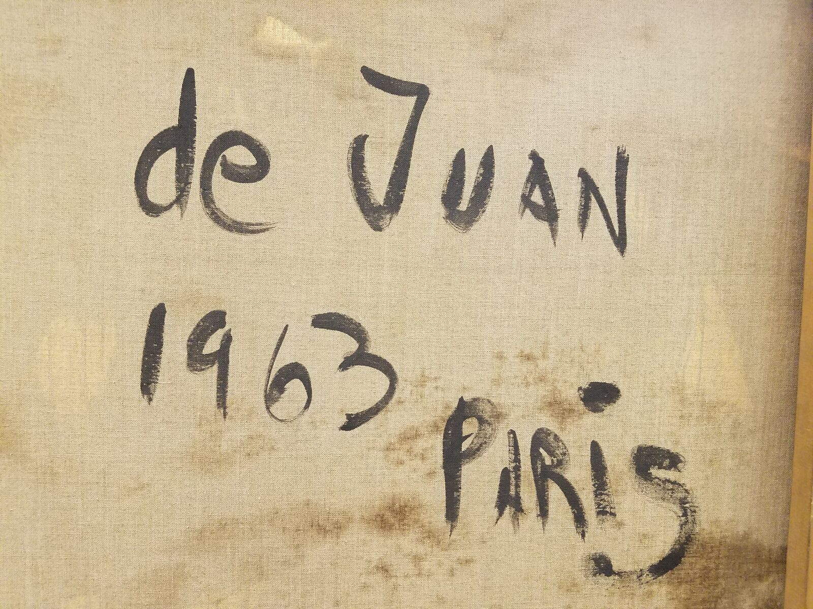 Artwork by Ronaldo de Juan, Untitled, Made of Oil on canvas 