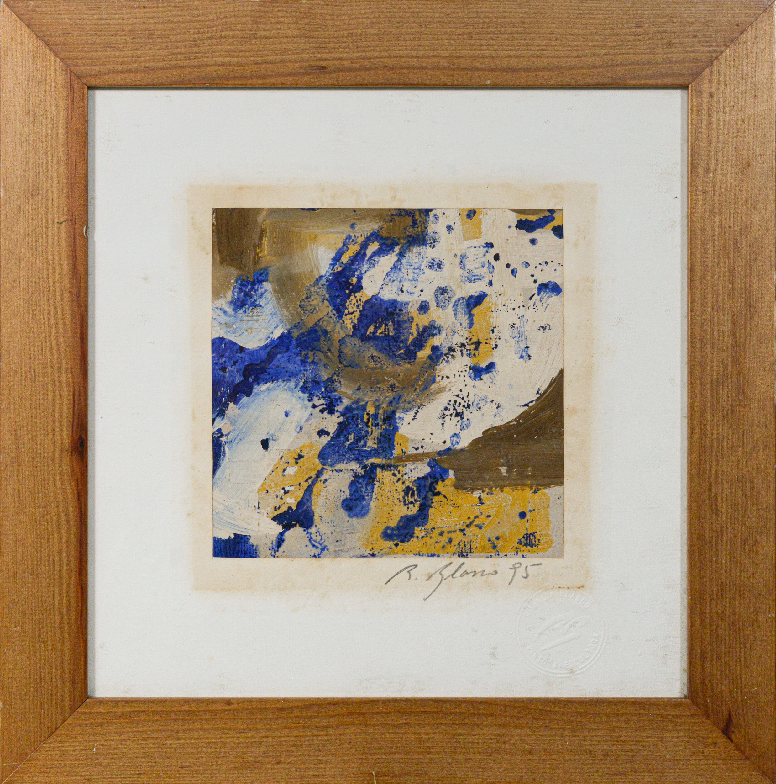 Artwork by Rosalia Blasco Ciuro, Abstract Painting, Made of Gouache 
