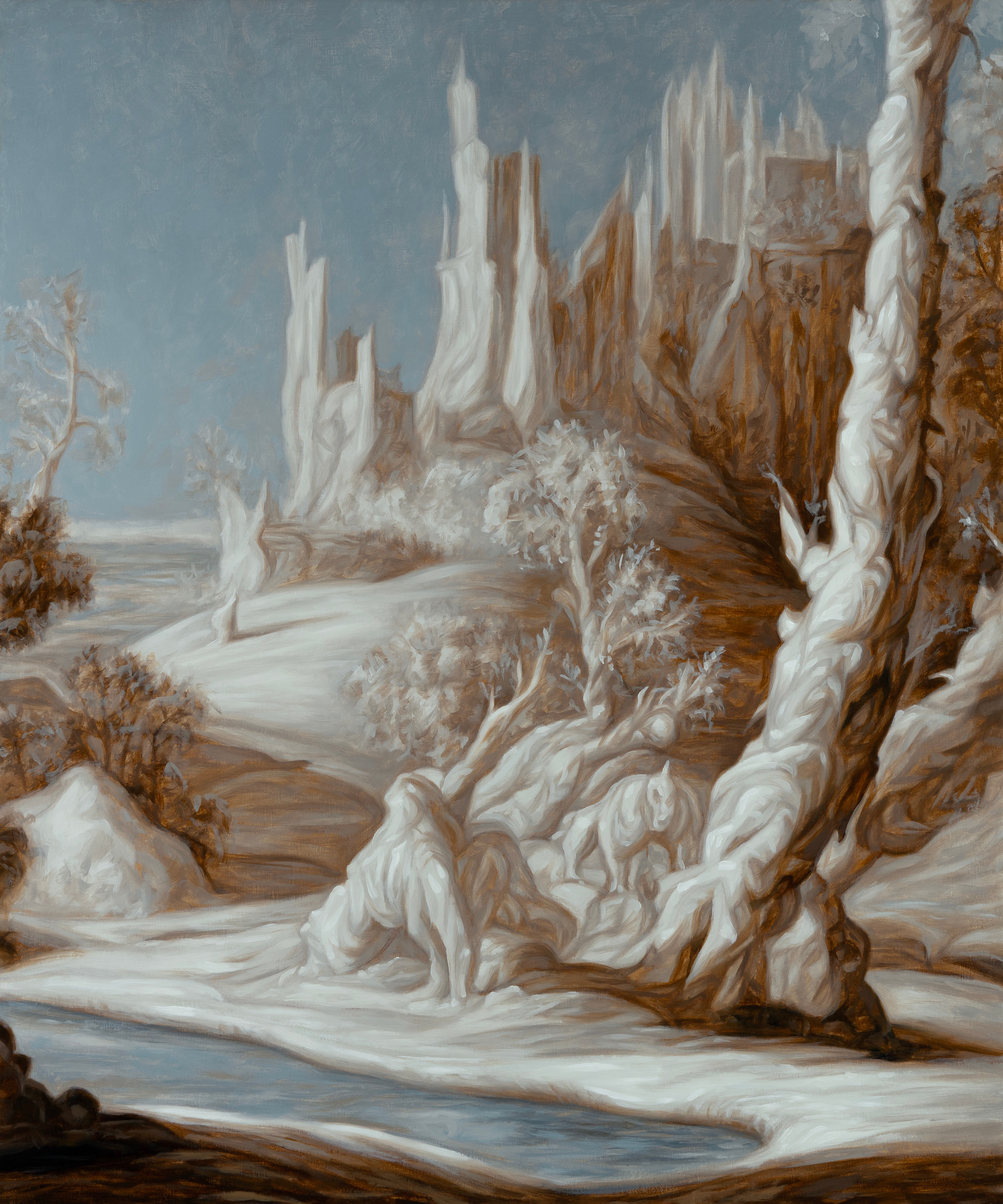 Étude de paysage 1 by Rosalie Gamache, 2024