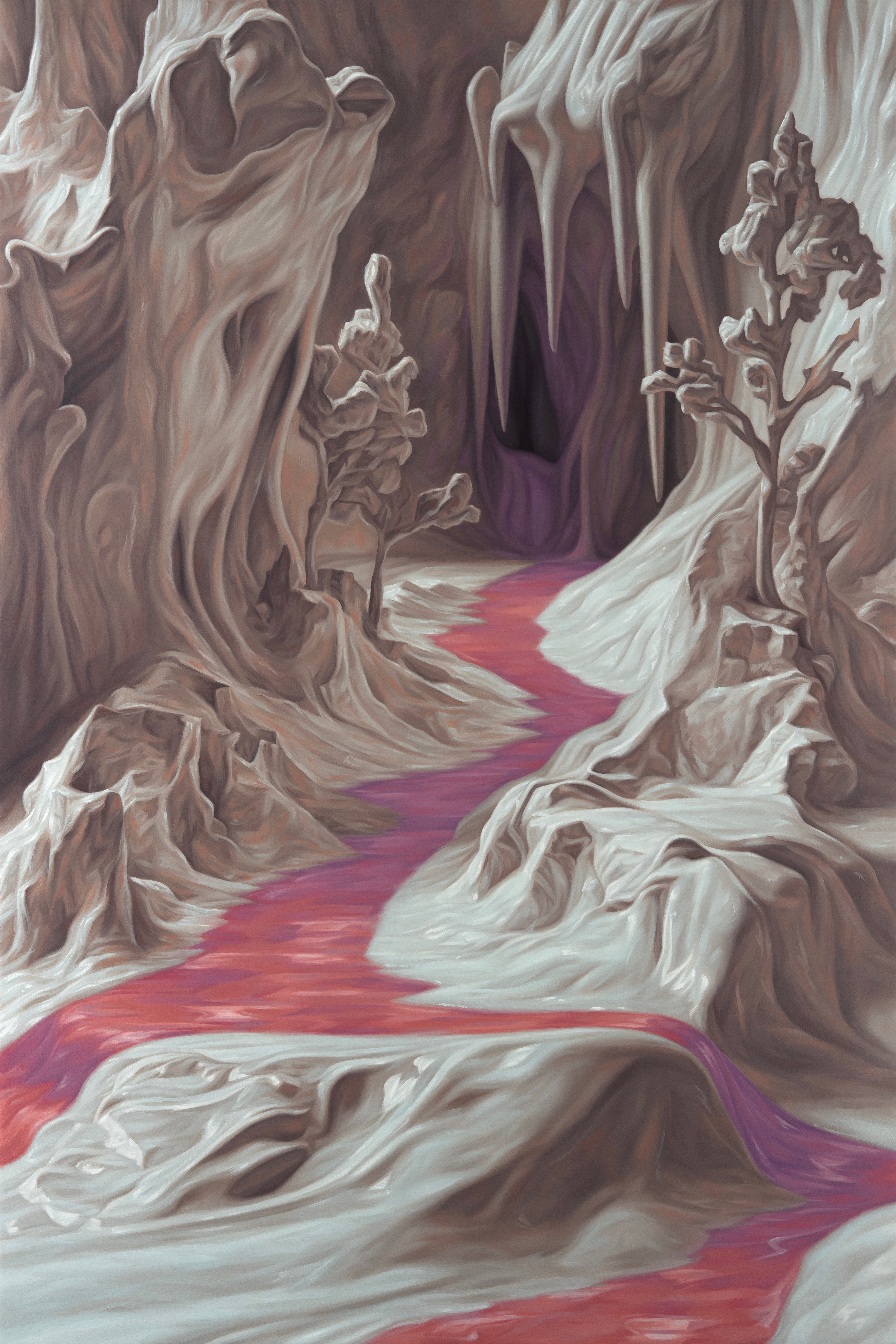 Paysage recouvert I by Rosalie Gamache, 2025