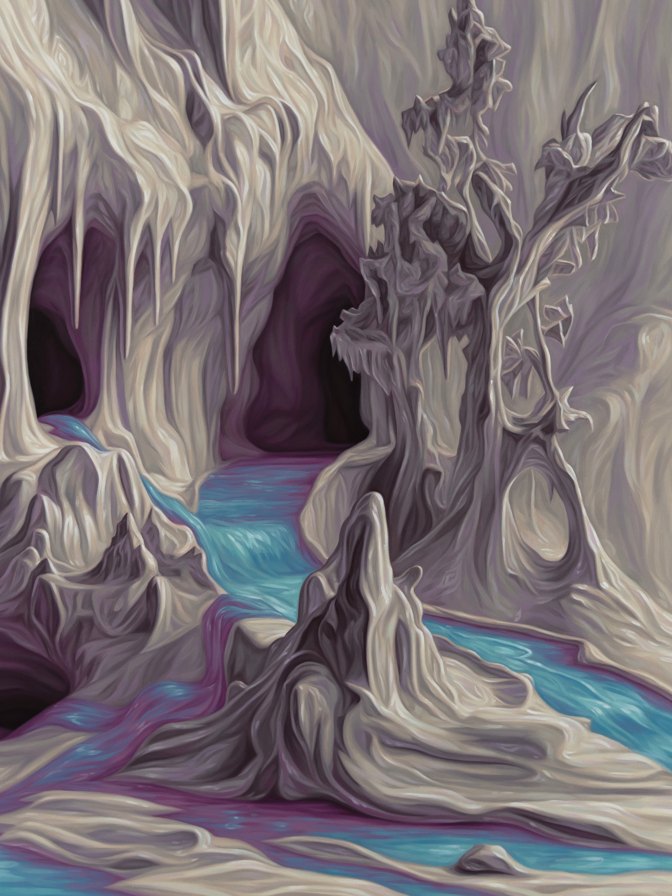 Paysage recouvert IV by Rosalie Gamache, 2025