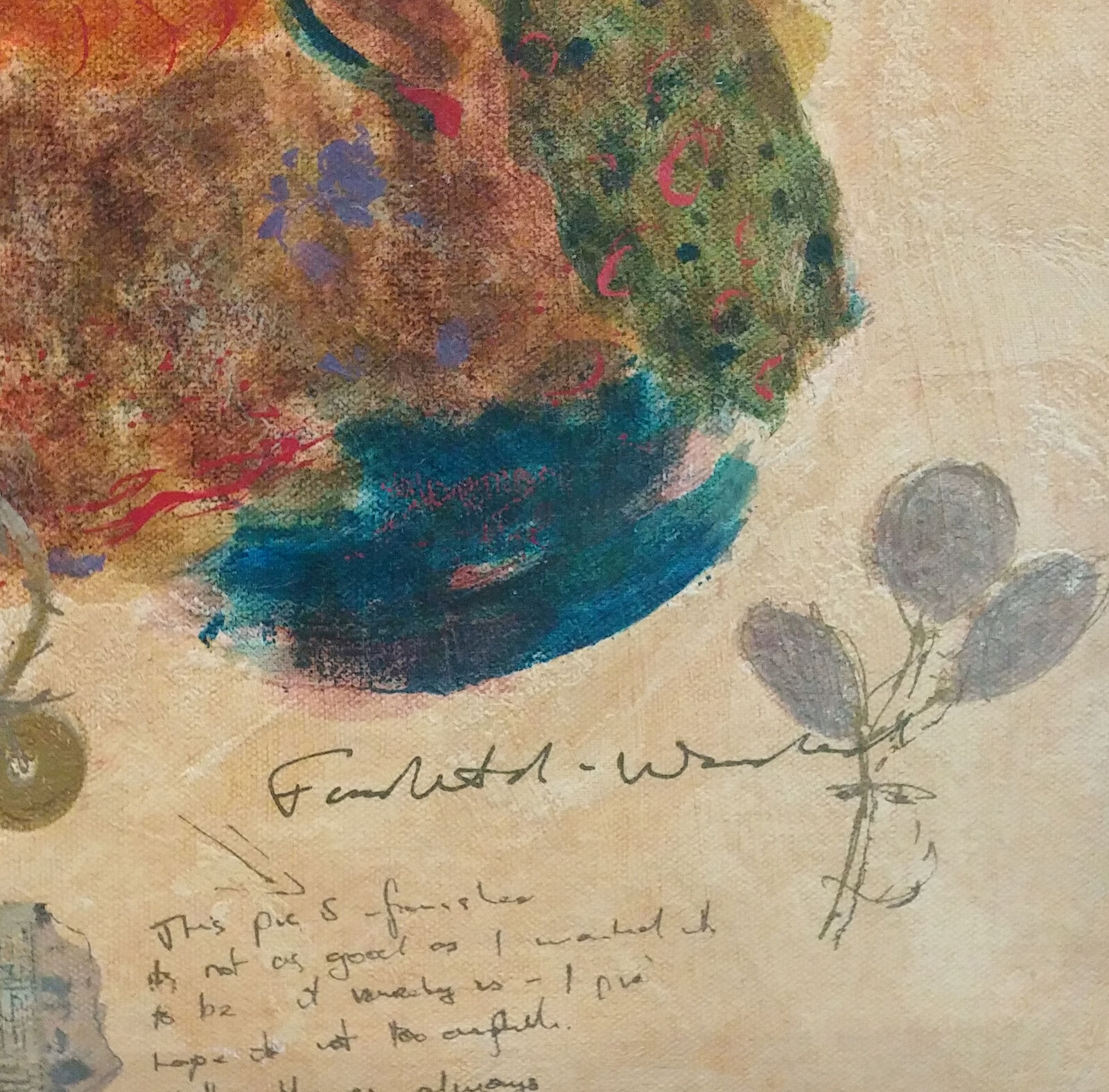 Artwork by Roy Fairchild-Woodard, CRADLE SONG, Made of Serigraph On Linen 