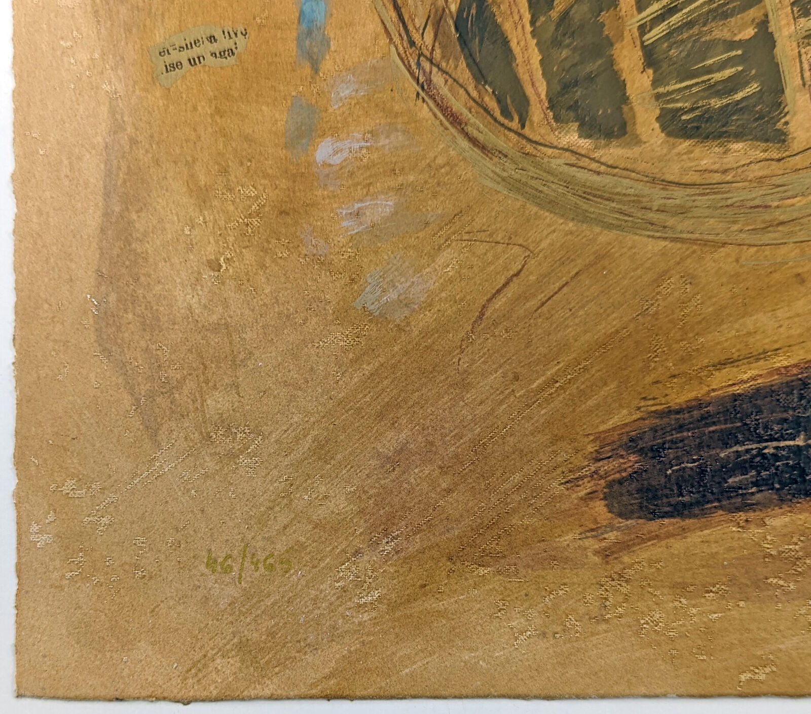 Artwork by Roy Fairchild-Woodard, DO NOT LISTEN, Made of Serigraph On Paper 