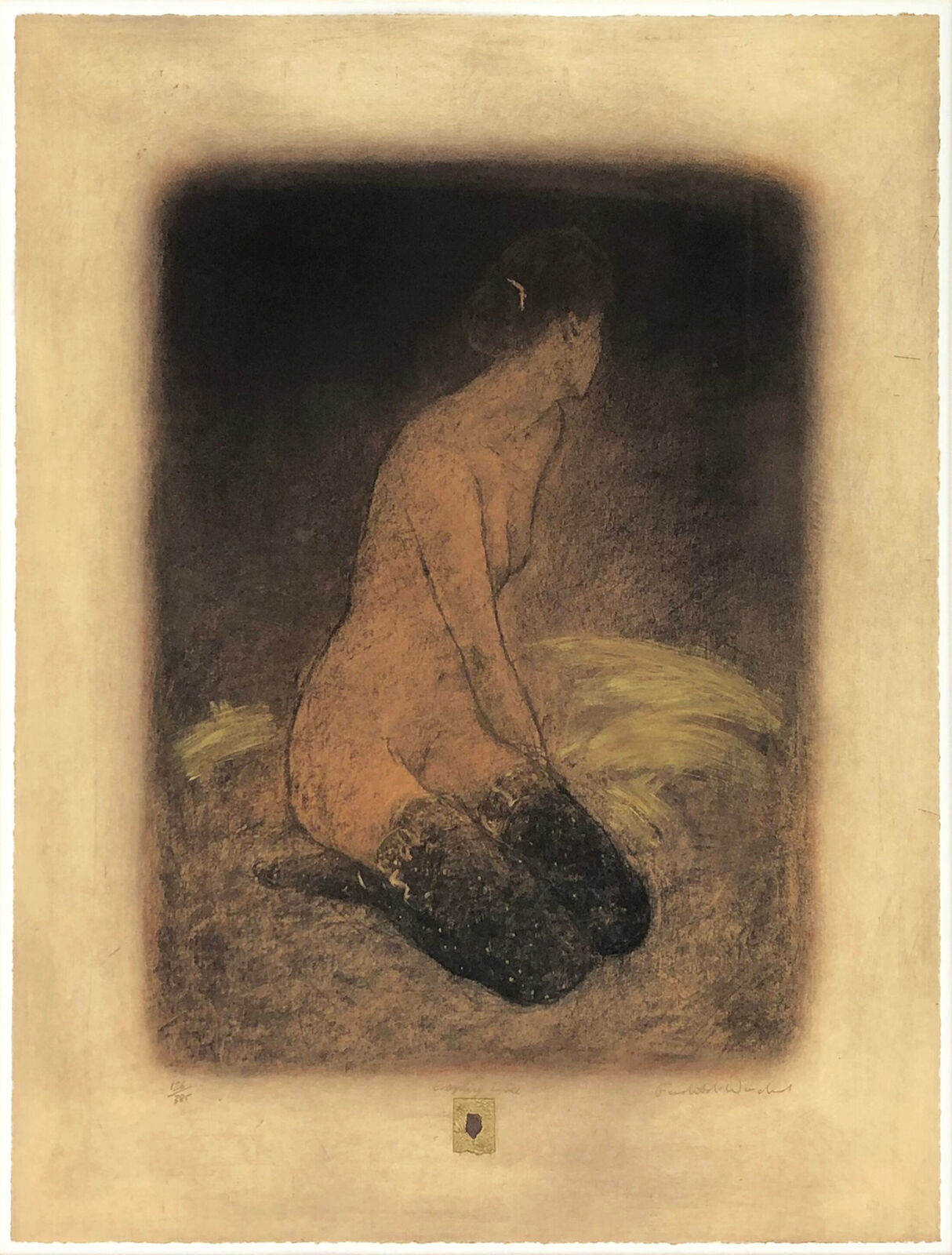 Everything I See (hand signed etching and aquatint) by Roy Fairchild-Woodard, 1999