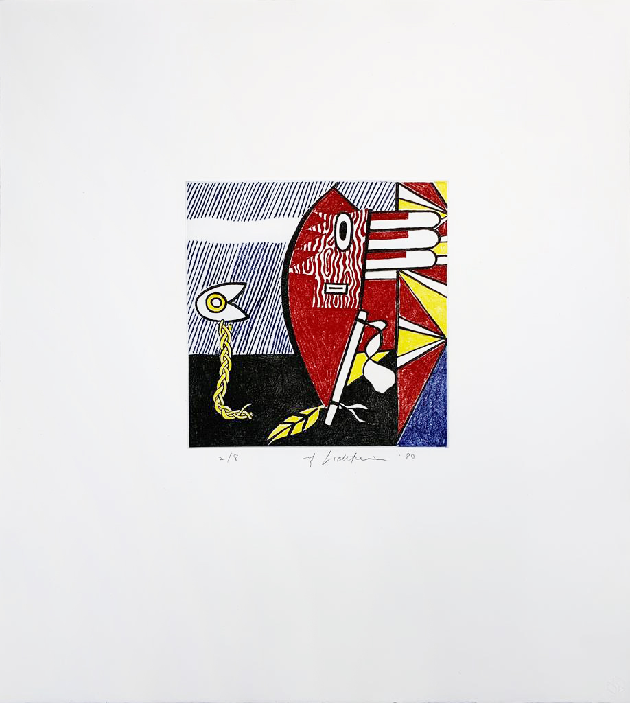 Untitled I by Roy Lichtenstein, 1980