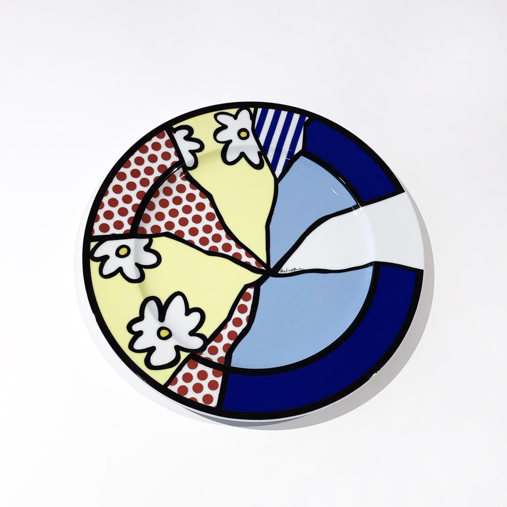 Untitled Plate (Waterlily) by Roy Lichtenstein, 1990