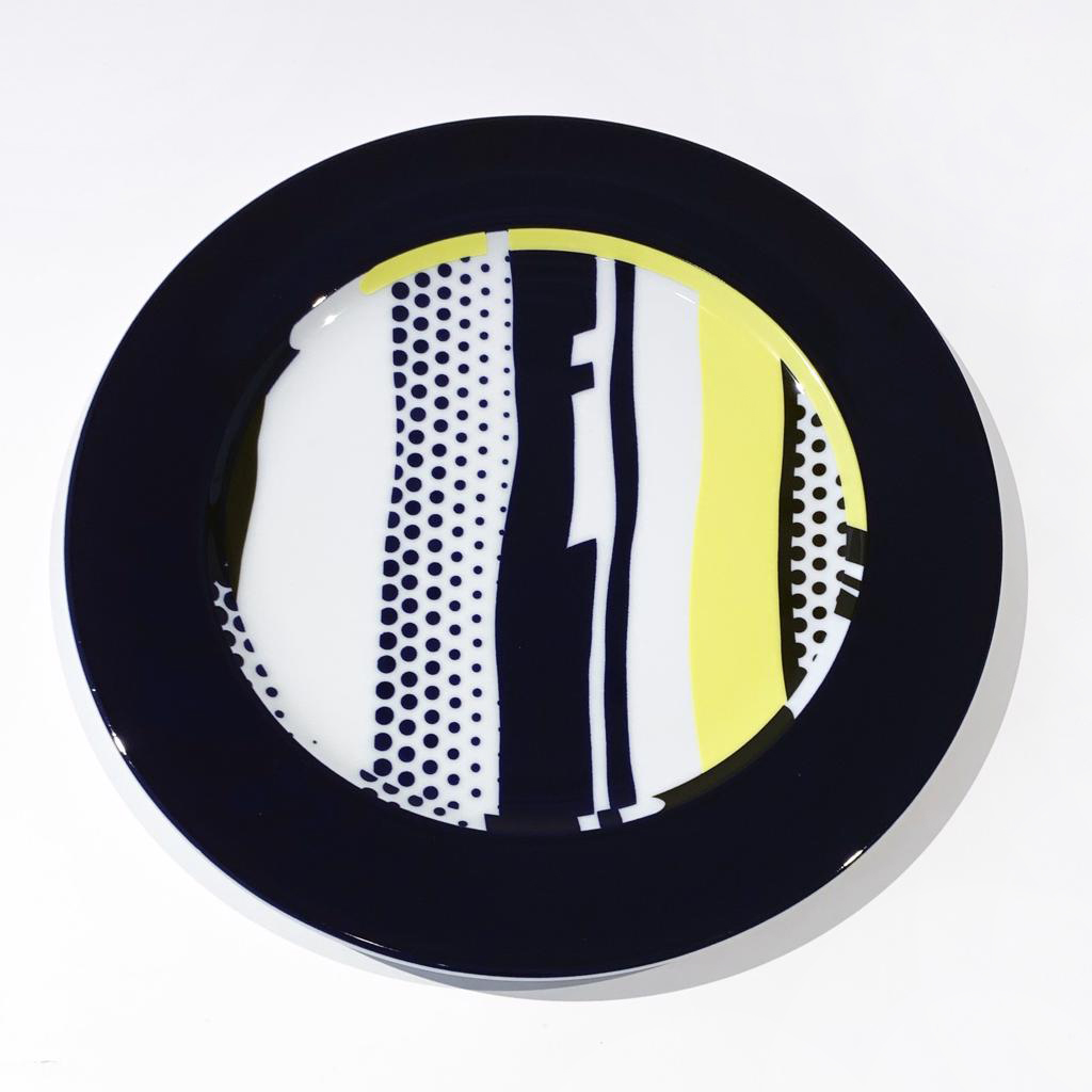 Untitled (Rosenthal Plate 1) by Roy Lichtenstein, 1990
