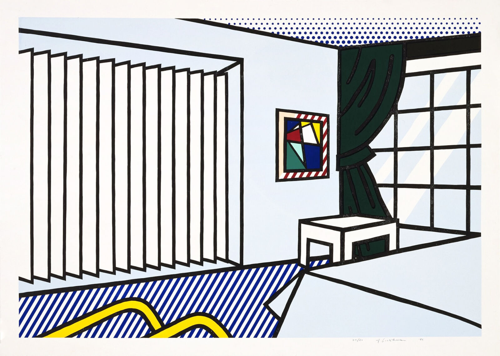 BEDROOM by Roy Lichtenstein, 1990