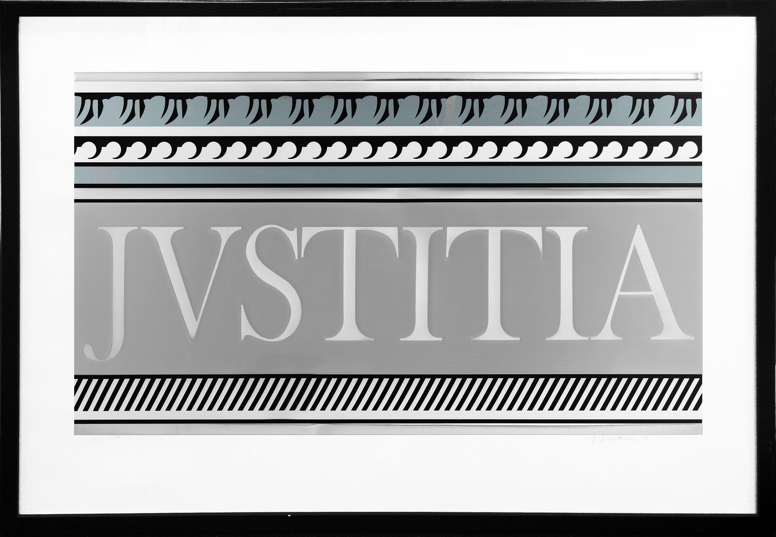 ENTABLATURE XA by Roy Lichtenstein, 1976