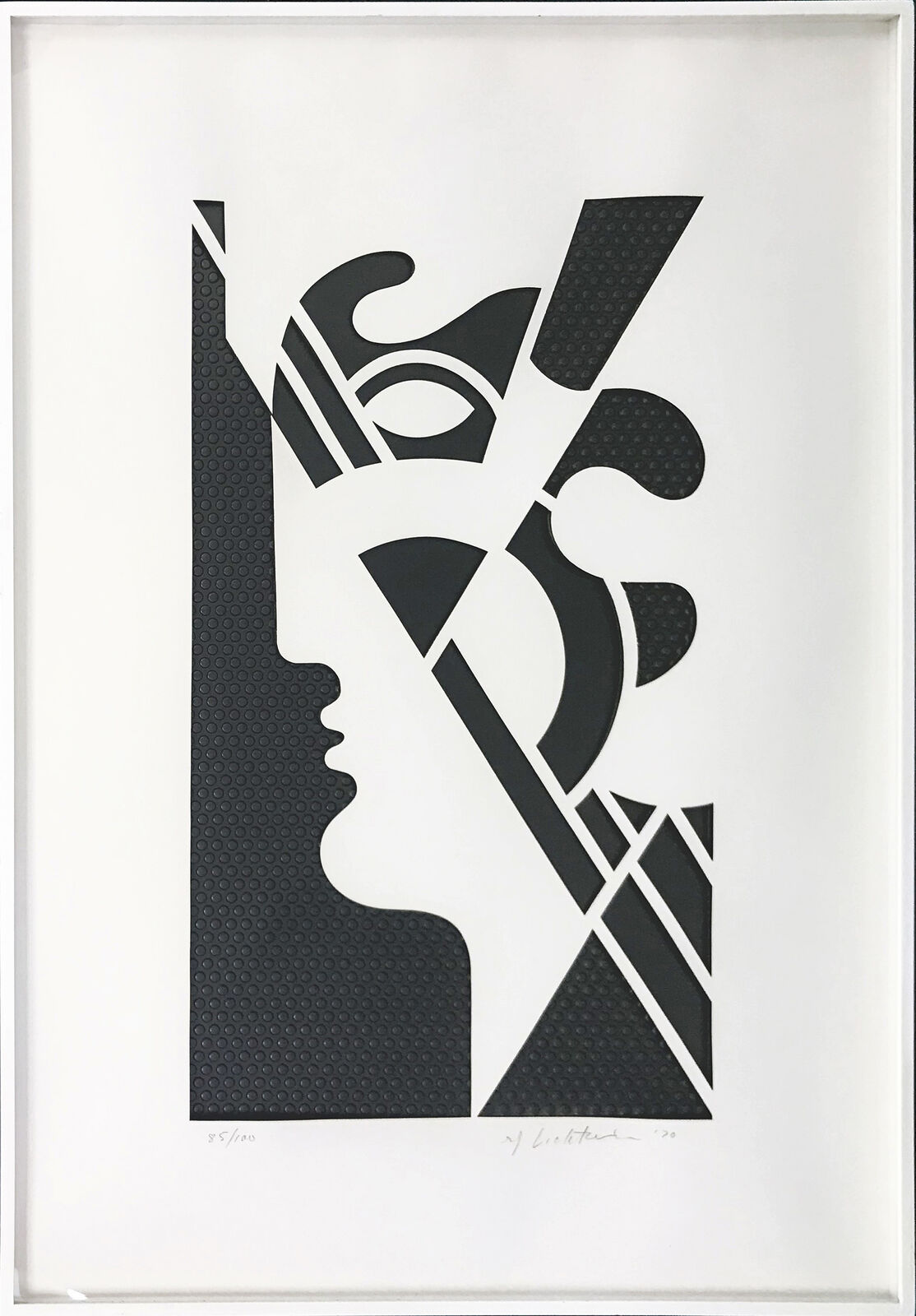MODERN HEAD #5 by Roy Lichtenstein, 1970