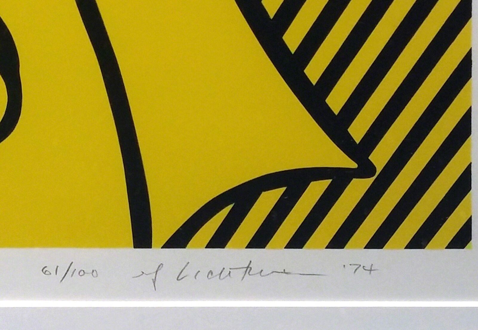 Artwork by Roy Lichtenstein, STILL LIFE WITH LOBSTER, Made of Lithograph & Screenprint On Rives Bfk Paper 