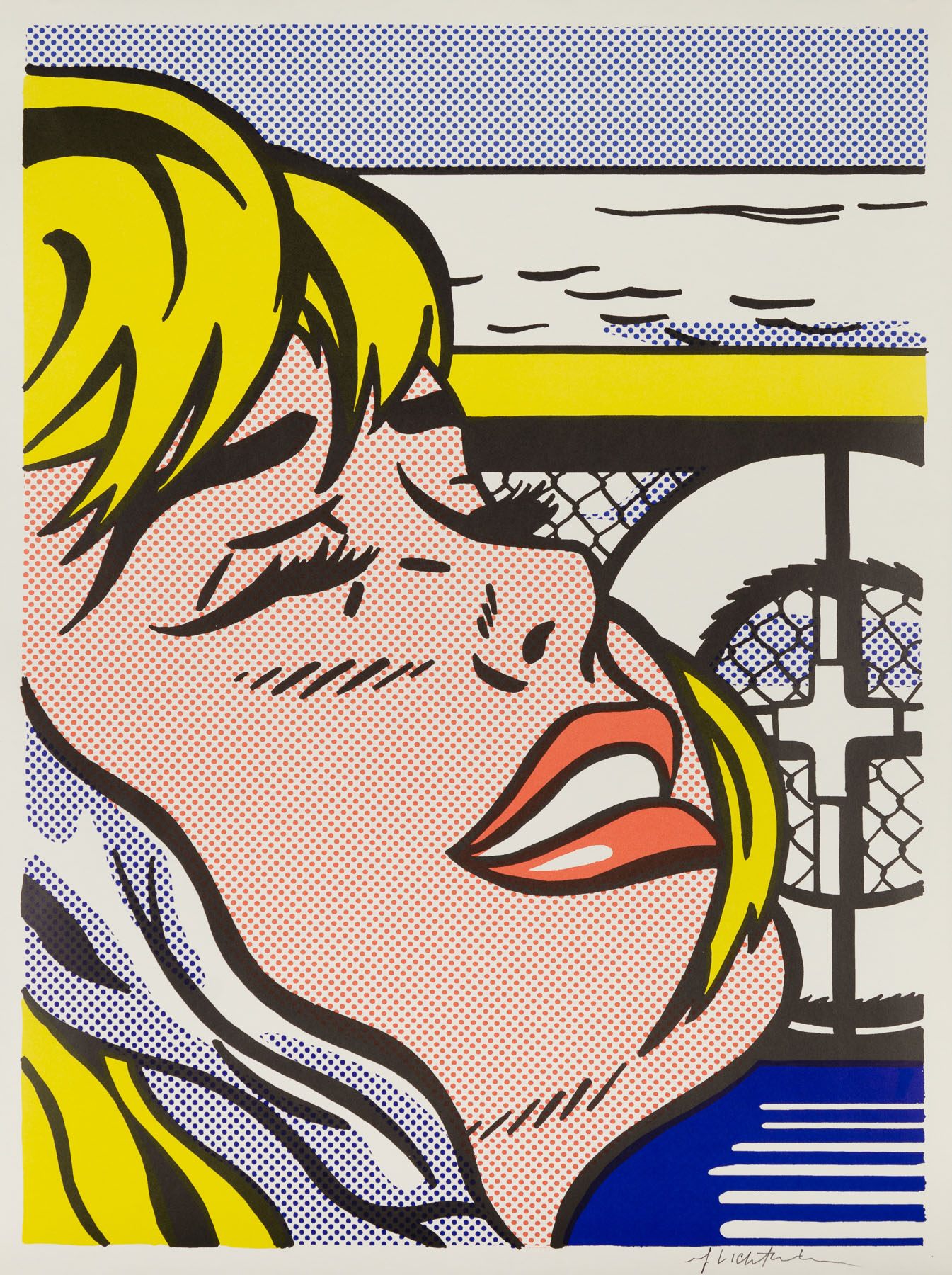 Shipboard Girl by Roy Lichtenstein, 1965