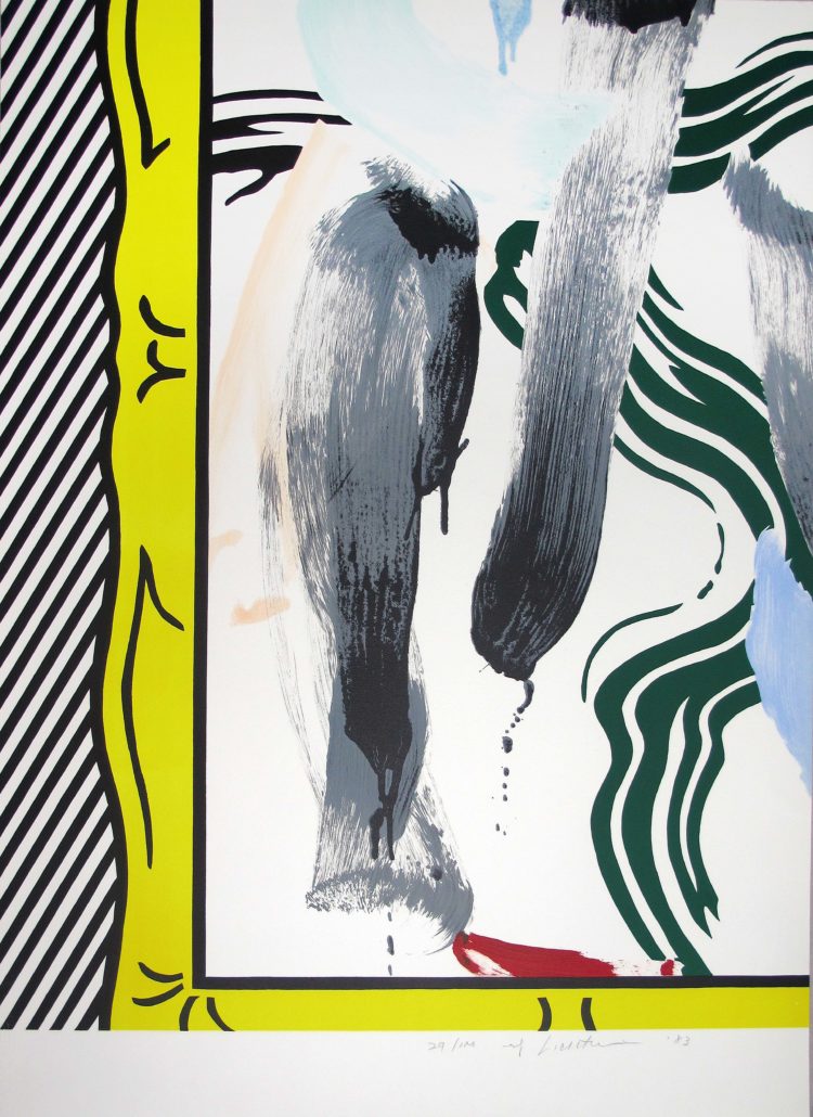 Against Apartheid by Roy Lichtenstein, 1983