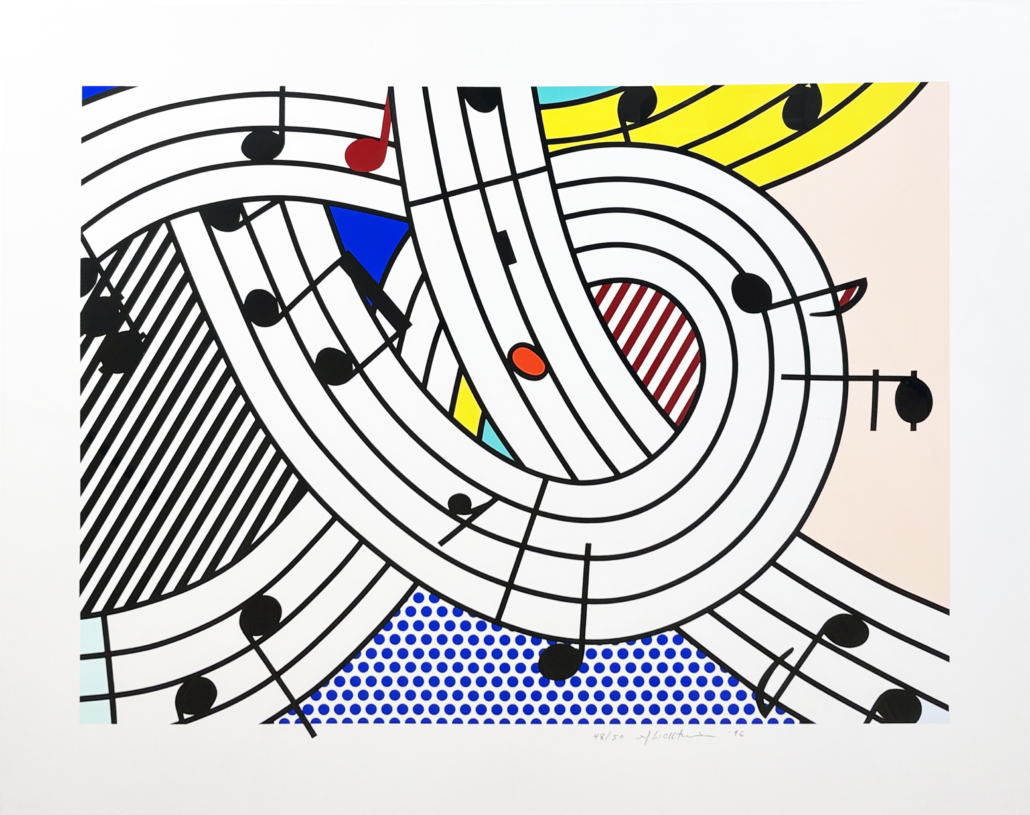 Composition II by Roy Lichtenstein, 1996