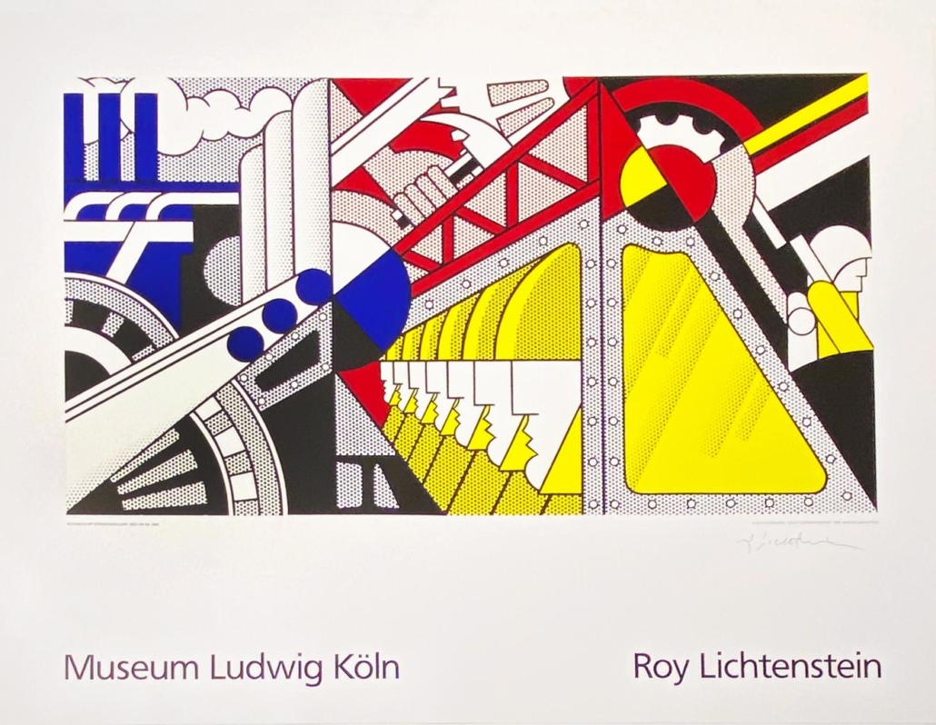 Poster: Museum Ludwig Köln, Year Unknown by Roy Lichtenstein, null