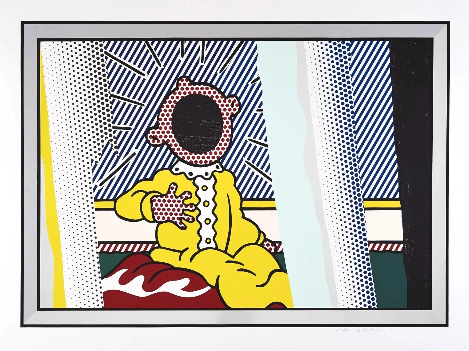 Reflections on The Scream by Roy Lichtenstein, 1990