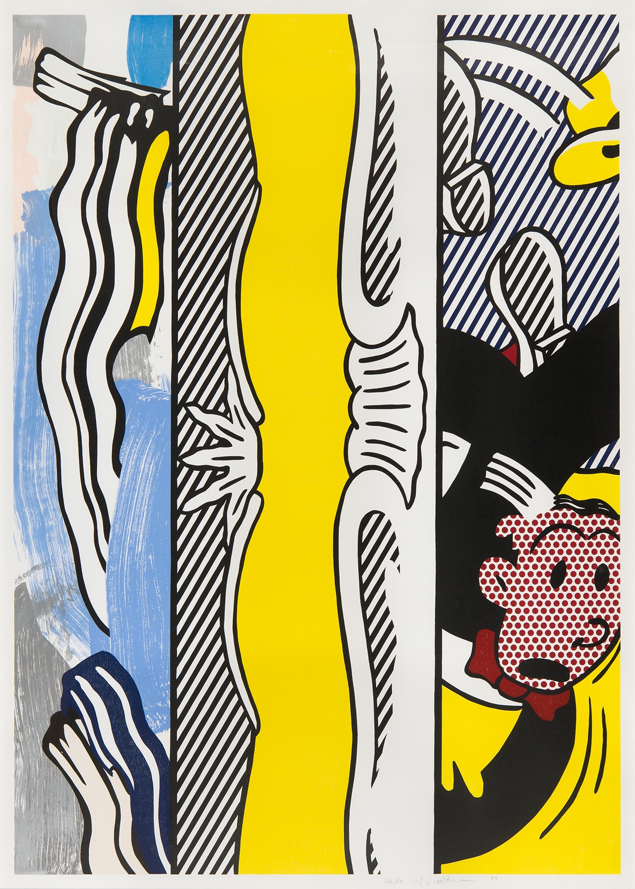 Two Paintings: Dagwood by Roy Lichtenstein, 1984